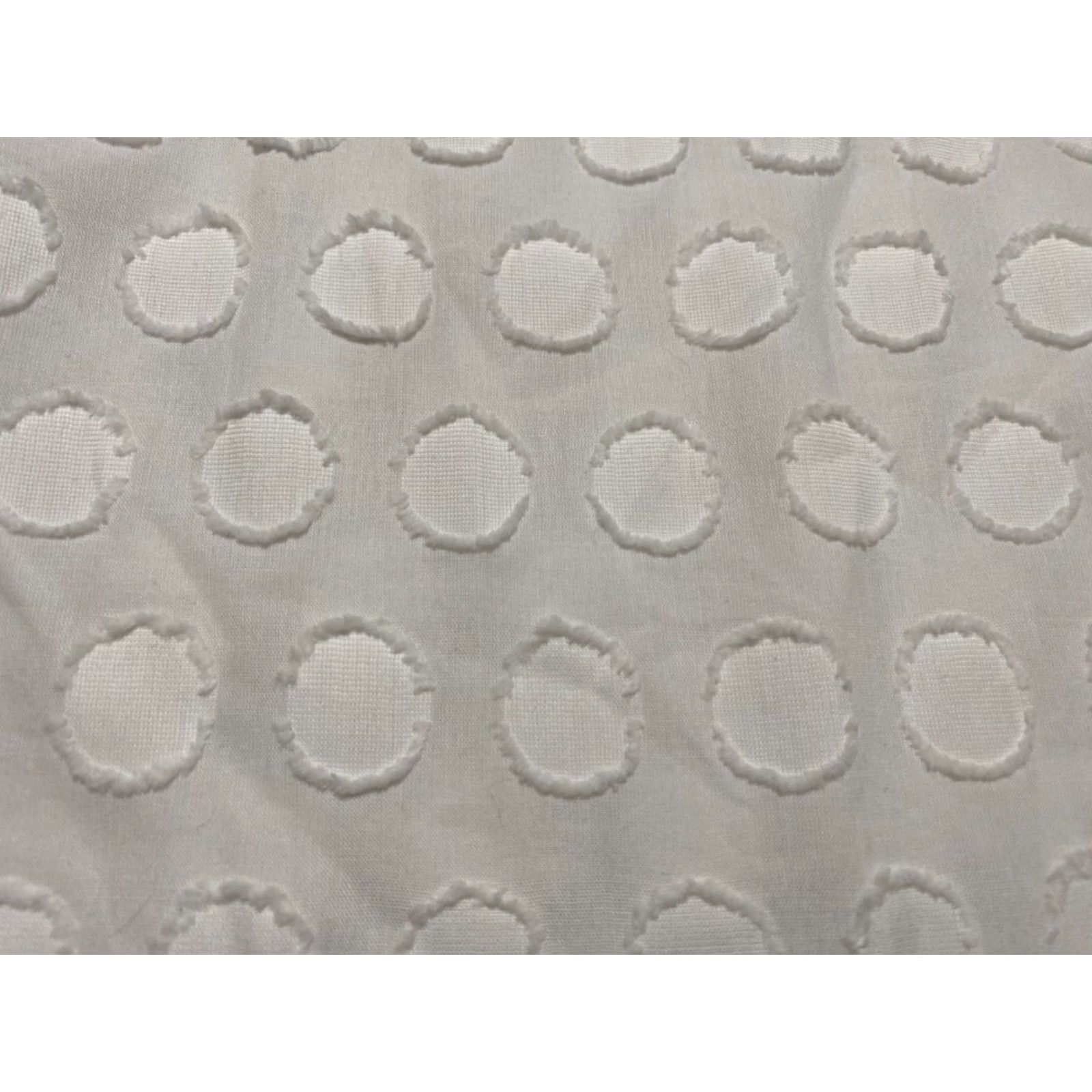 Talbots VINTAGE Talbots Womens Top 4 White Geometric Sleeveless Pullover Cotton Round Neck Blouse Size S / US 4 / IT 40 - 3 Thumbnail