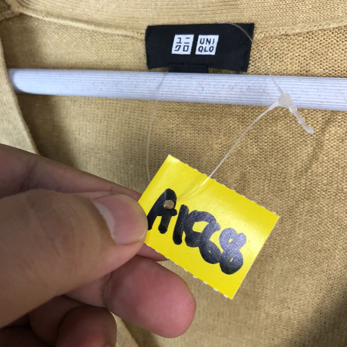 Japanese Brand Uniqlo Brown Cardigan Knitwear #A1568 Size US L / EU 52-54 / 3 - 9 Thumbnail