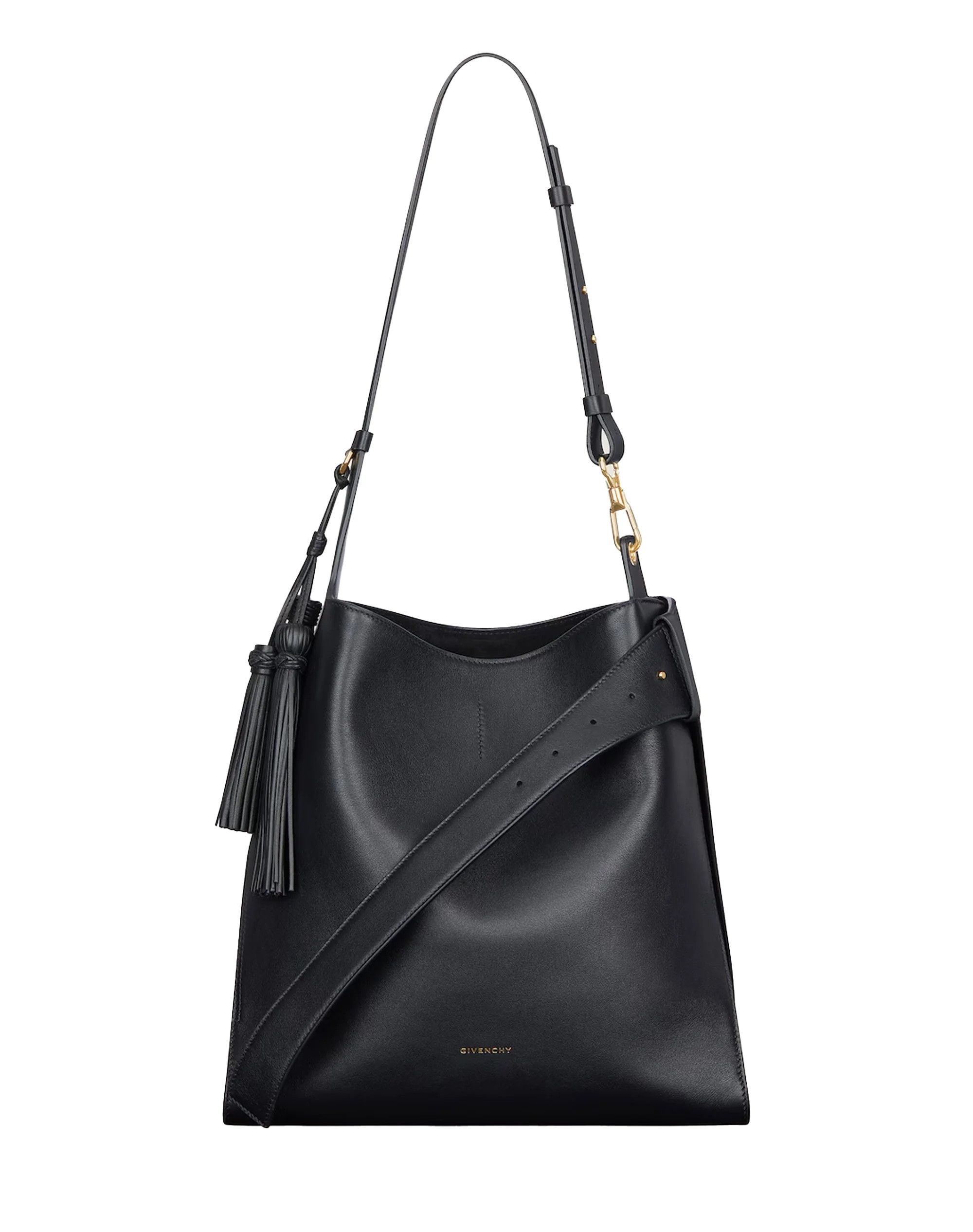 Givenchy os11x0726 Size: OS / Medium Belted Hobo Bag in Black Size ONE SIZE - 1 Thumbnail