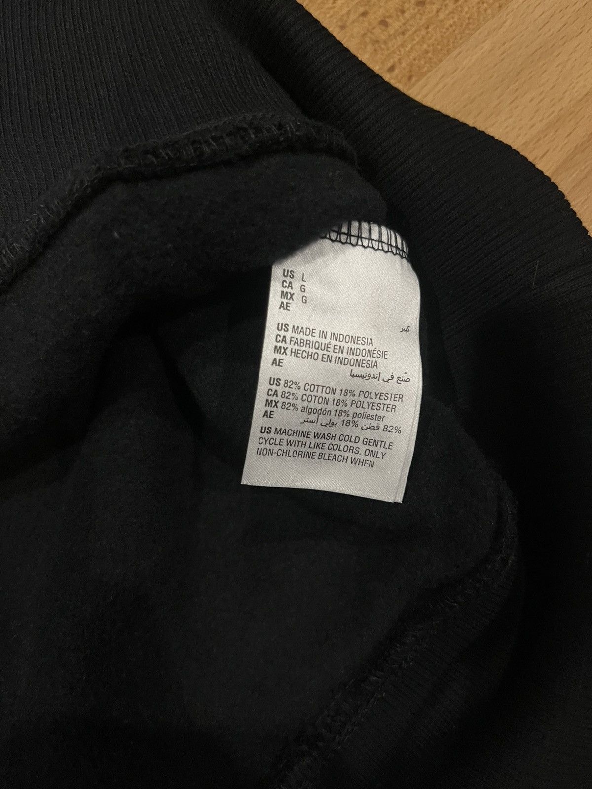 Other Size L Relaxed Fit Black Hoodie New With Tags Size US L / EU 52-54 / 3 - 4 Thumbnail