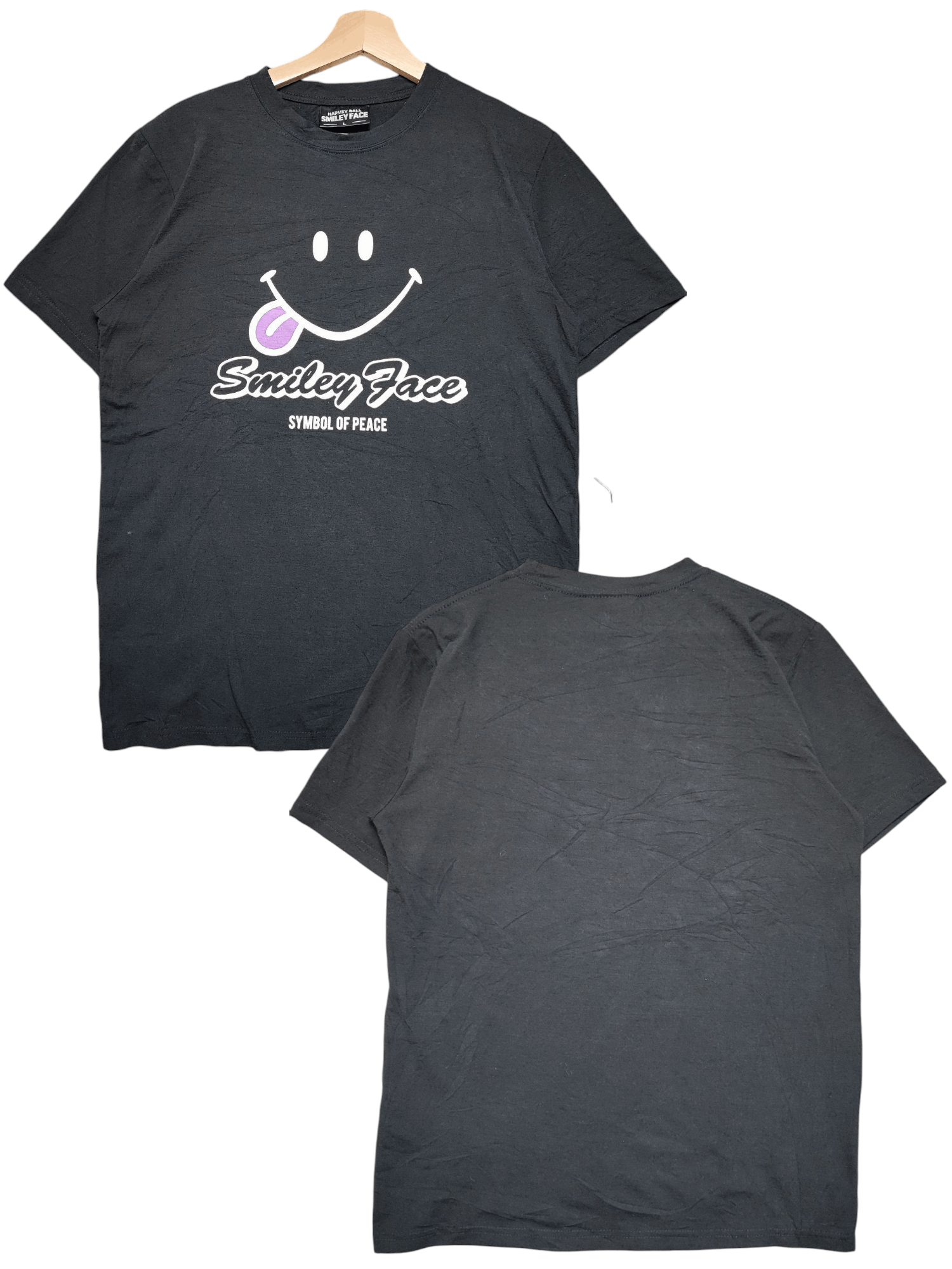 Vintage Harvey Ball Smiley Tee Size US L / EU 52-54 / 3 - 1 Thumbnail