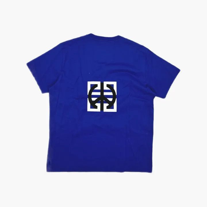 Givenchy Givenchy Givenchy Blue Logo Print Short Sleeve TShirt -250 Size US M / EU 48-50 / 2 - 3 Thumbnail