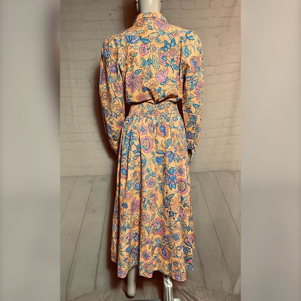 House of Harlow NWT New House of Harlow 1960 Cheyna Orange Floral Bohemian Size S / US 4 / IT 40 - 8 Thumbnail