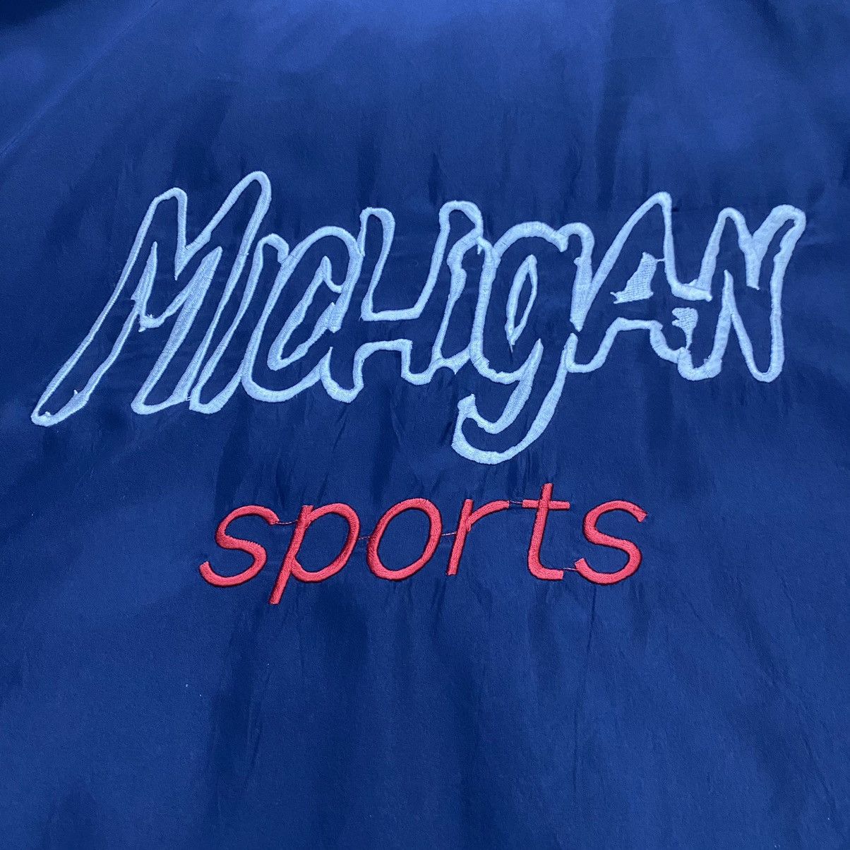 Vintage American College Michigan Sport jacket Size US L / EU 52-54 / 3 - 13 Thumbnail