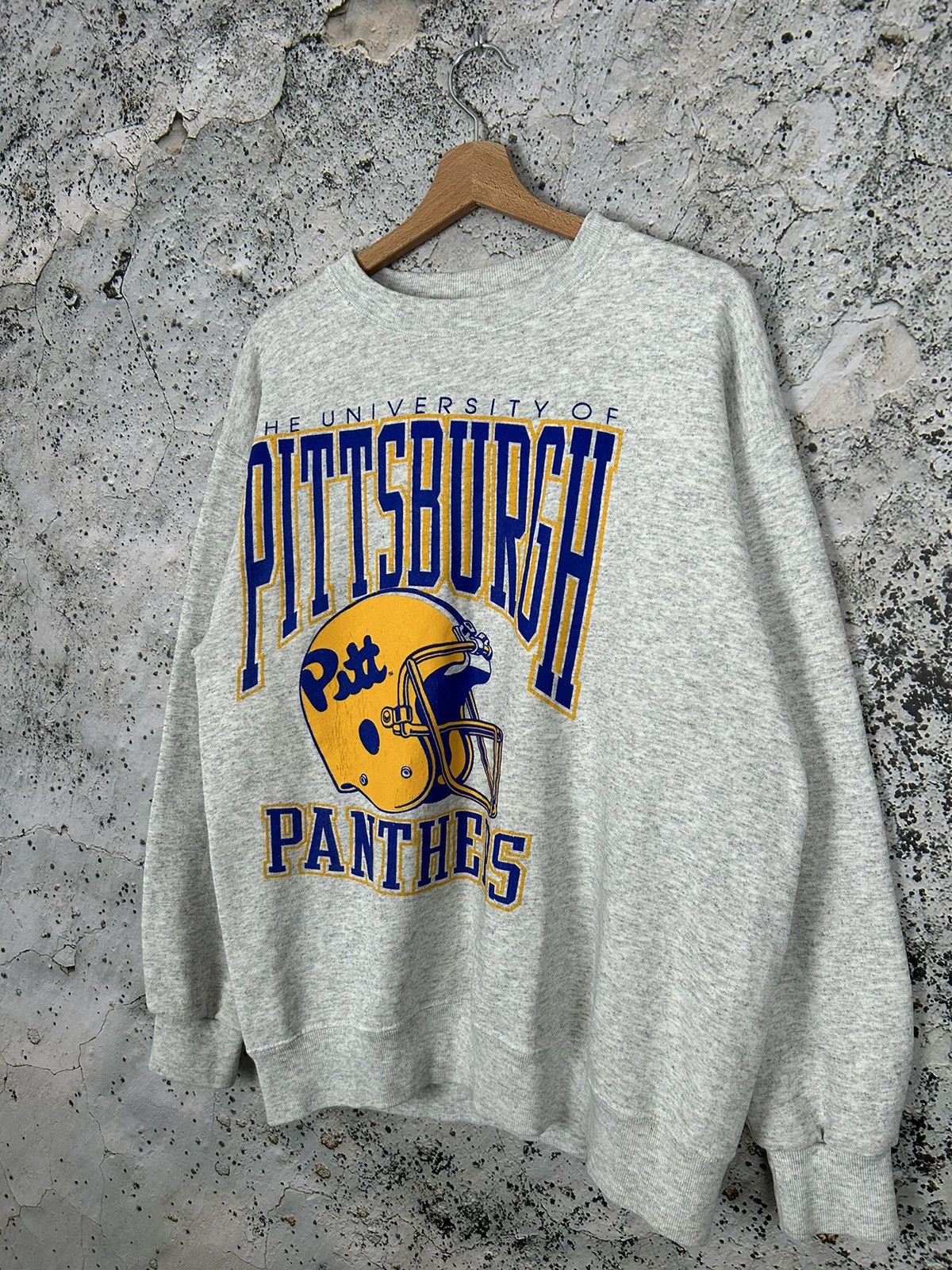 NFL Vintage NFL Pittsburgh Panthers Crewneck Boxy 90s USA Size US XL / EU 56 / 4 - 2 Thumbnail