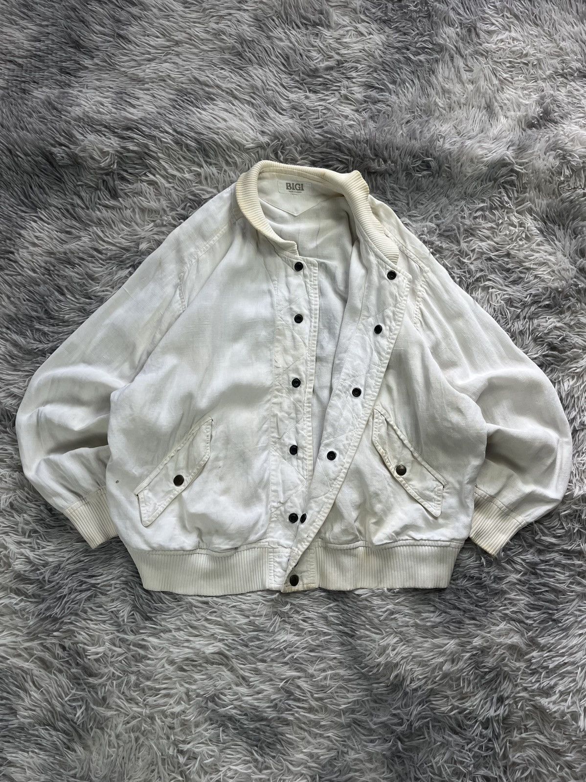 BIGI Vintage BIGI around the world Bomber Jacket Size US L / EU 52-54 / 3 - 9 Thumbnail