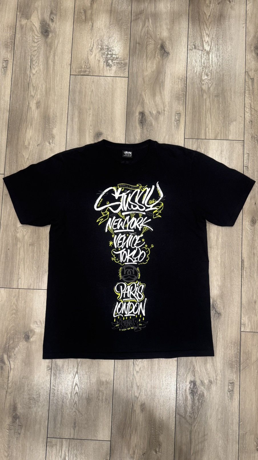 Stussy Stussy Born x Raised Raised Handystyles Tee Size US M / EU 48-50 / 2 - 1 Thumbnail
