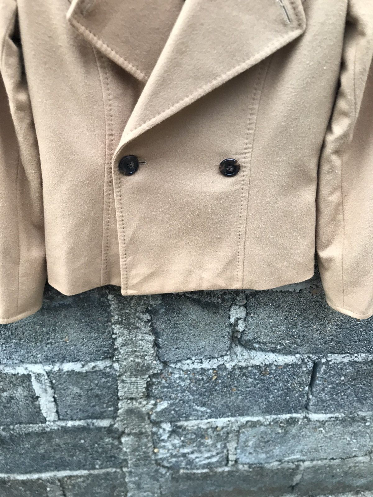 Japanese Brand × Vintage ⚡️RayMayers Double Breast Cropped Coat Size S / US 4 / IT 40 - 4 Thumbnail