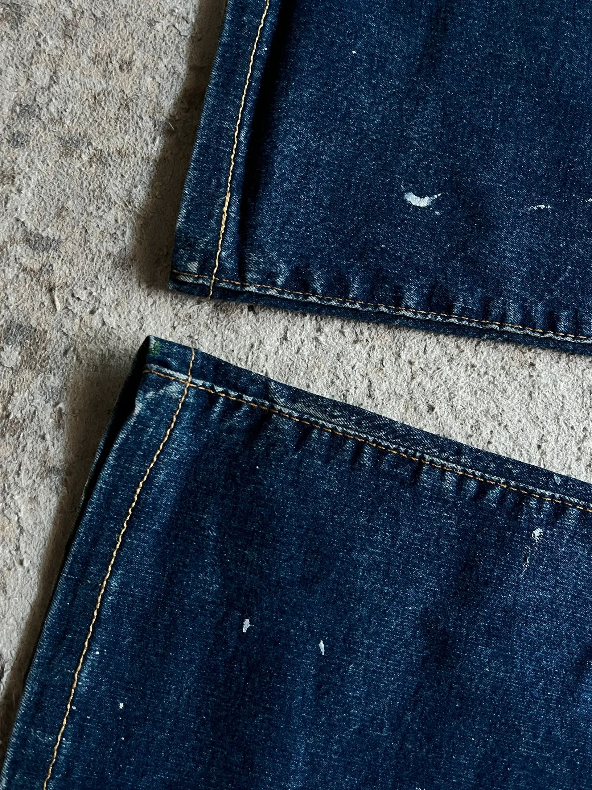 Levi's Levi’s 584 07 Flared Denim Women’s 2004 Y2K Rare Paint Size 28" / US 6 / IT 42 - 13 Thumbnail