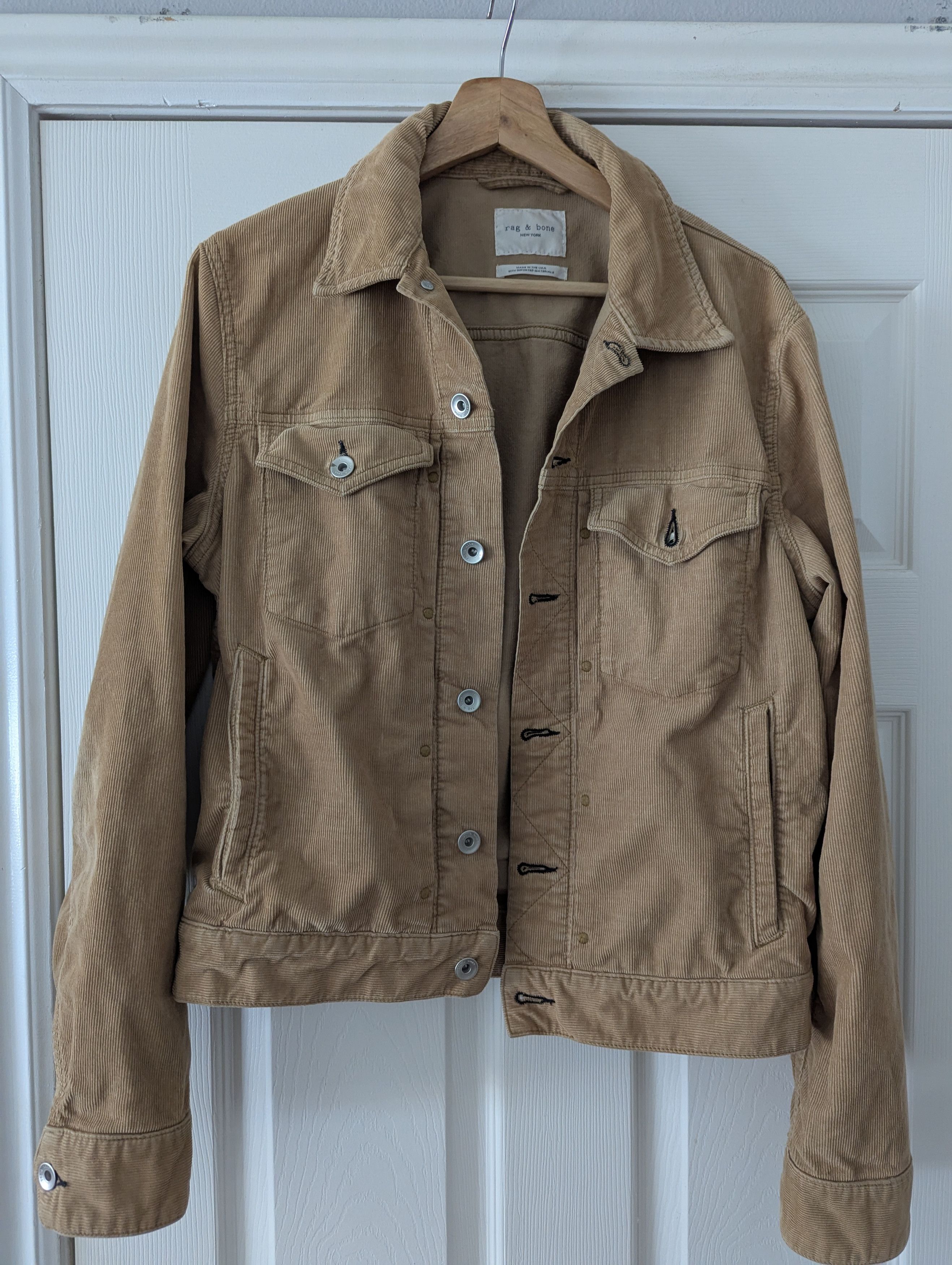 Rag & Bone Corduroy Trucker Jacket Size US S / EU 44-46 / 1 - 1 Thumbnail