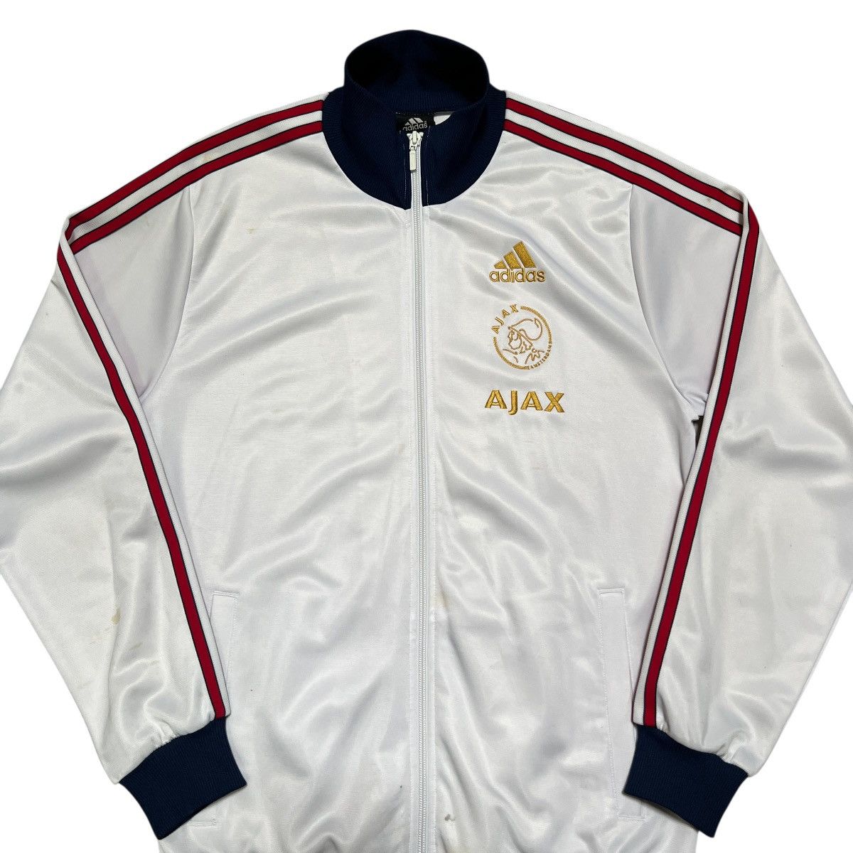 Adidas 🔥 ADIDAS AJAX AMSTERDAM SWEARTER JACKET Size US M / EU 48-50 / 2 - 5 Thumbnail