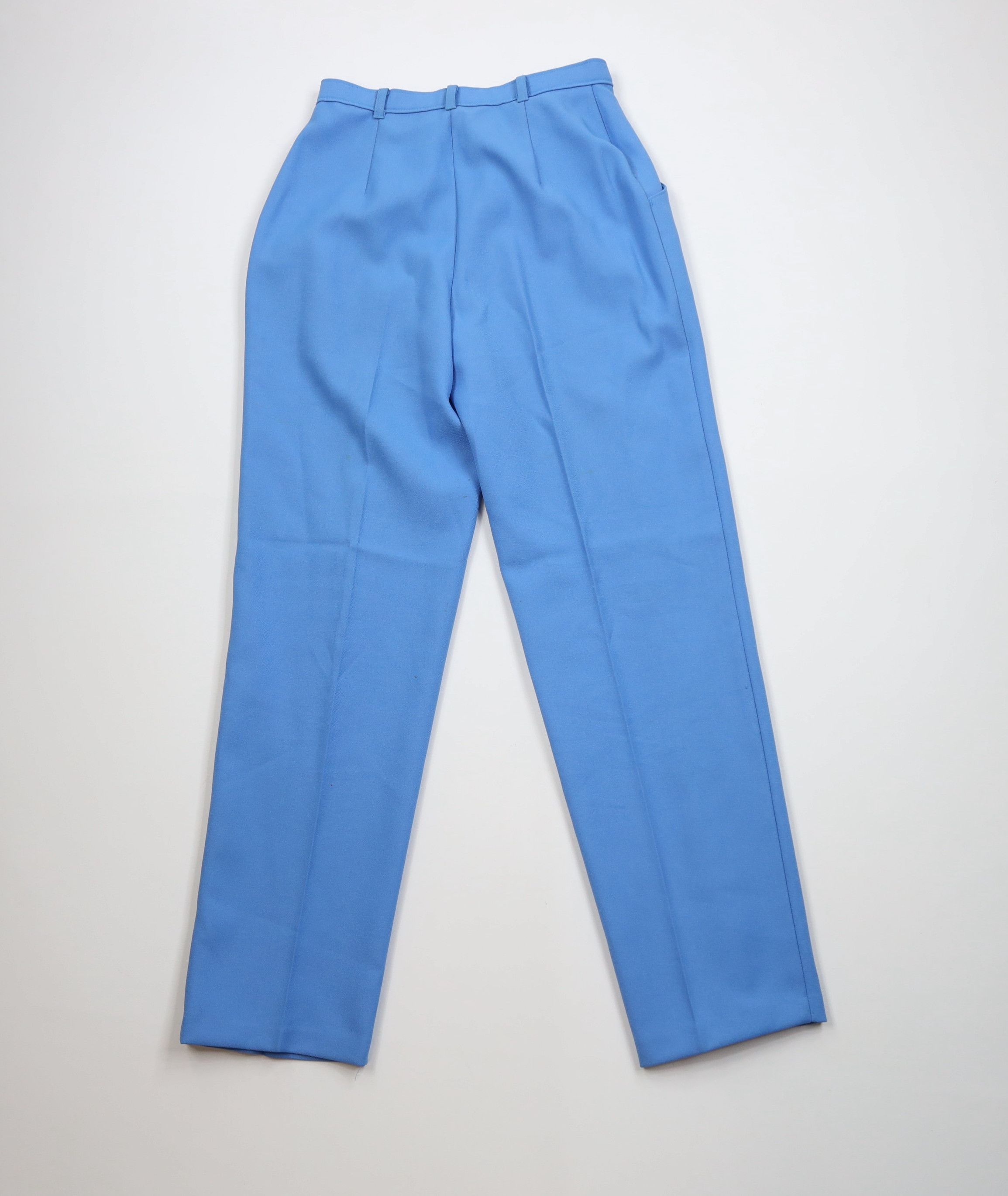 Levi's Vintage 70s 80s Levis Knit Pleated Chino Pants Blue USA Size 34" / US 12 / IT 48 - 11 Thumbnail