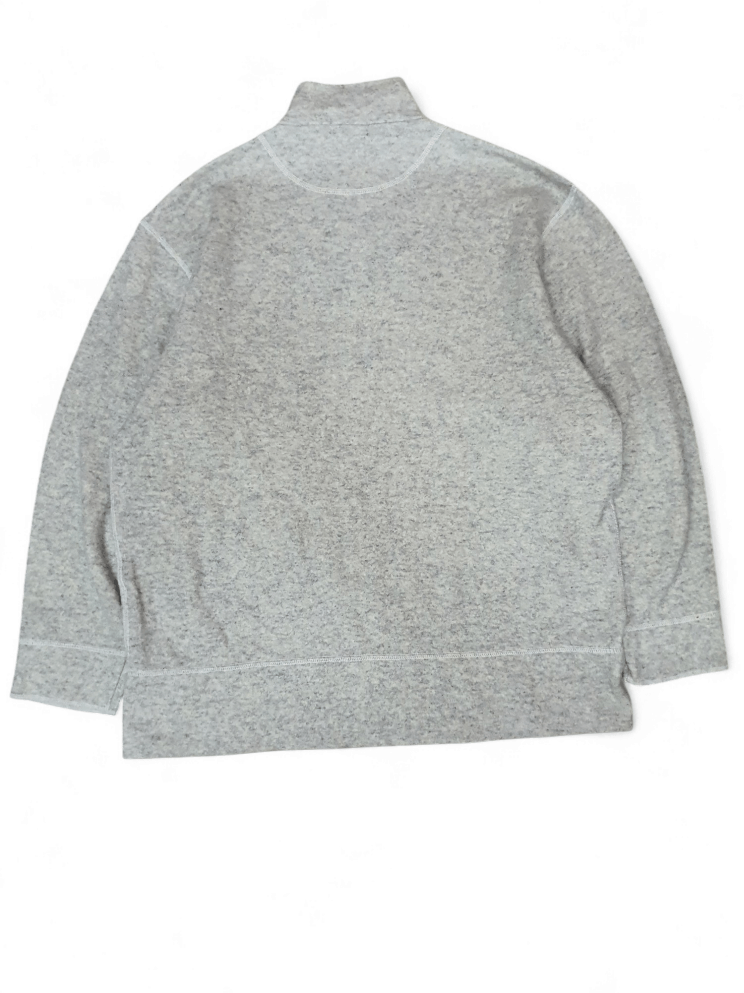 Yohji Yamamoto Yohji Yamamoto AAR basic grey quarter-zip mock-neck Size US L / EU 52-54 / 3 - 2 Thumbnail