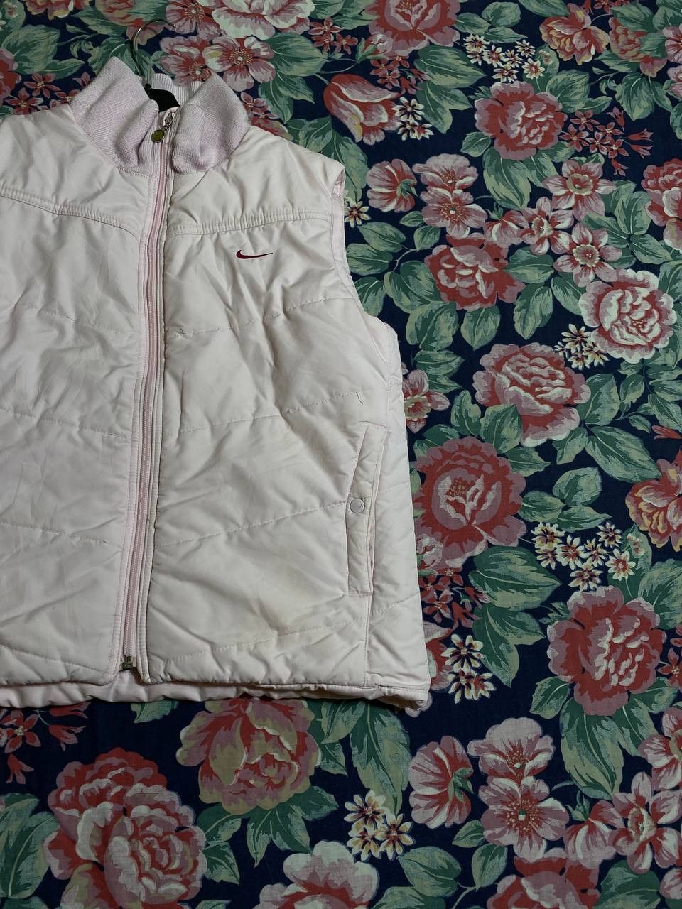 Nike × Vintage Vintage Nike 90’s Y2K Style Red Drill Down Vest Puffer Size US M / EU 48-50 / 2 - 4 Thumbnail