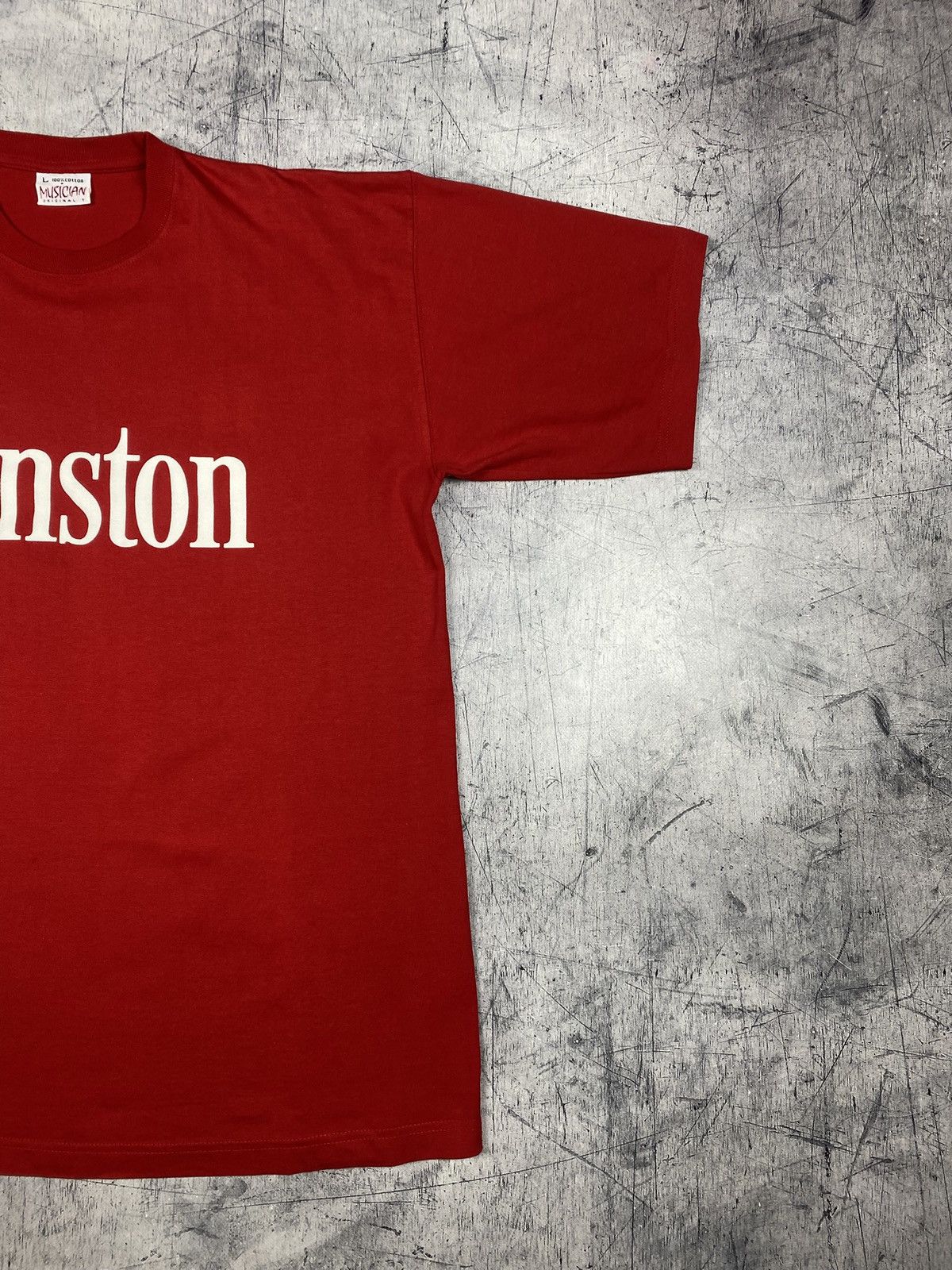 Other Vintage Winston Cigarettes Promo T-Shirt Double Sided Print Size US L / EU 52-54 / 3 - 4 Thumbnail