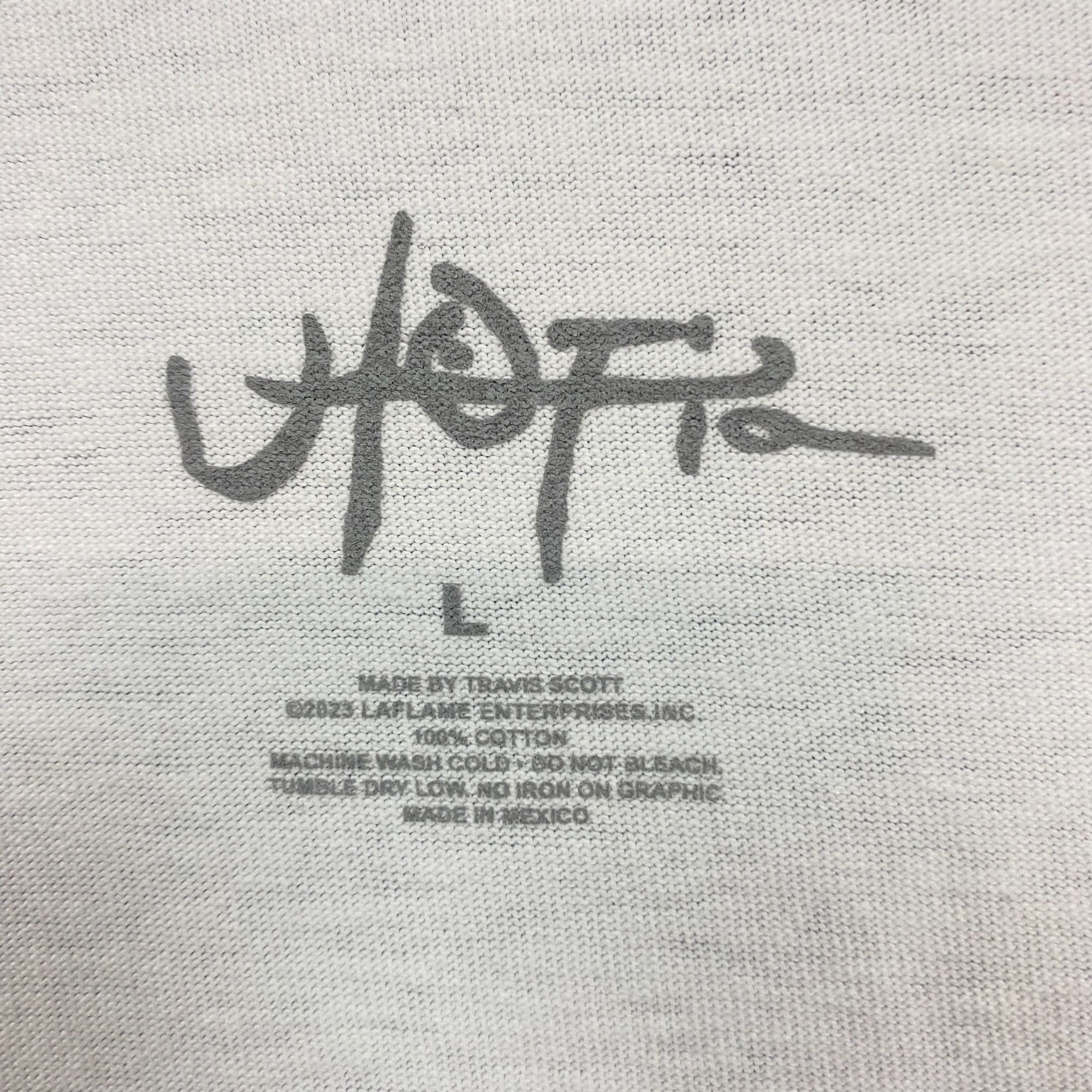 Travis Scott Utopia C1 Topia Pack Travis Scott Hip Hop Tee L Size US L / EU 52-54 / 3 - 4 Thumbnail
