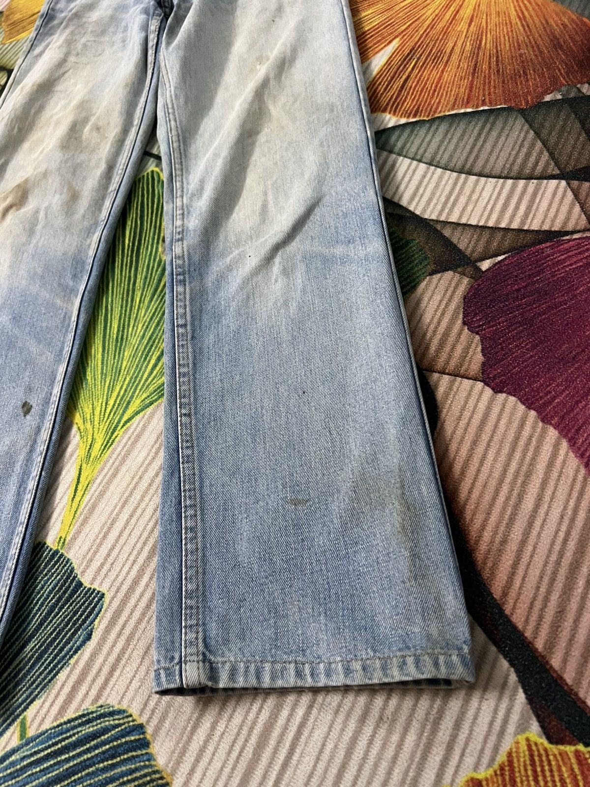 Levi's 💥Vintage Levis 515 orange Tab Mud Wash Jean Size US 28 / EU 44 - 5 Thumbnail
