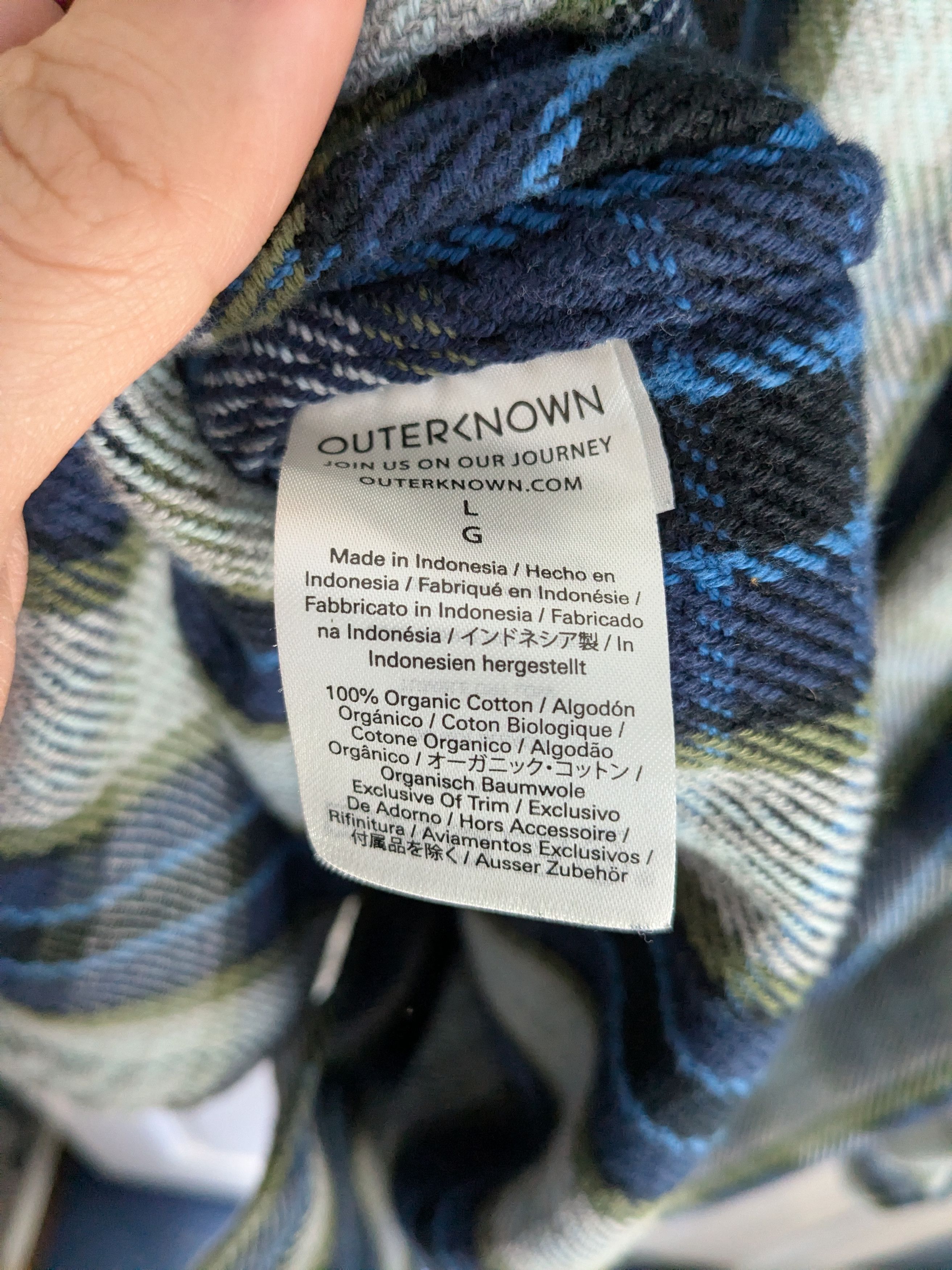 Outerknown Blanket shirt Size US L / EU 52-54 / 3 - 5 Thumbnail