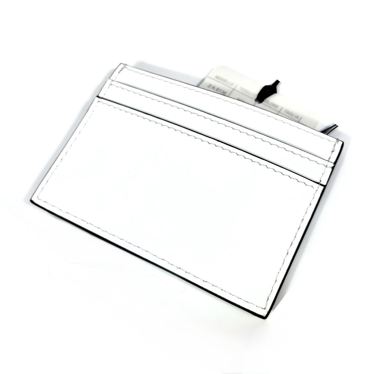 Moschino Moschino Couture Logo Card Case Fantasy Print White NWT Glam Size ONE SIZE - 6 Thumbnail
