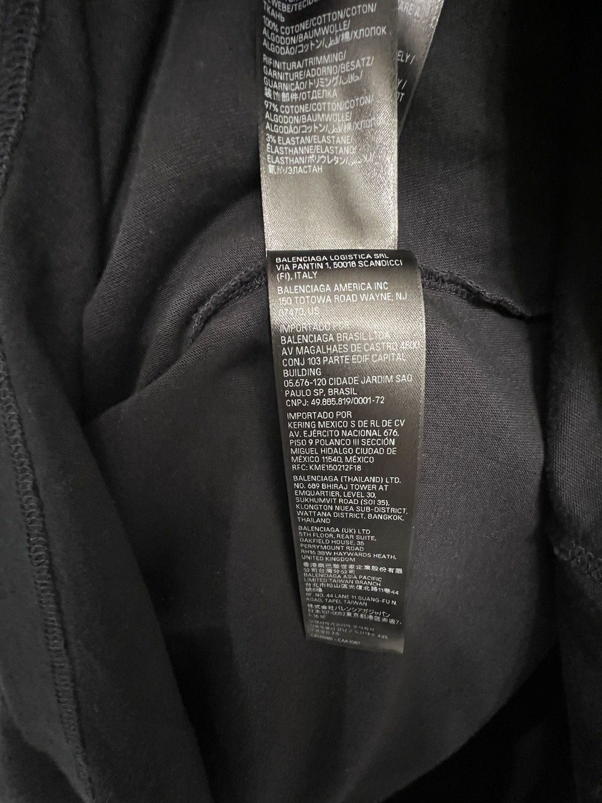 Balenciaga Balenciaga Keep Calm T Shirt Size US XL / EU 56 / 4 - 6 Thumbnail