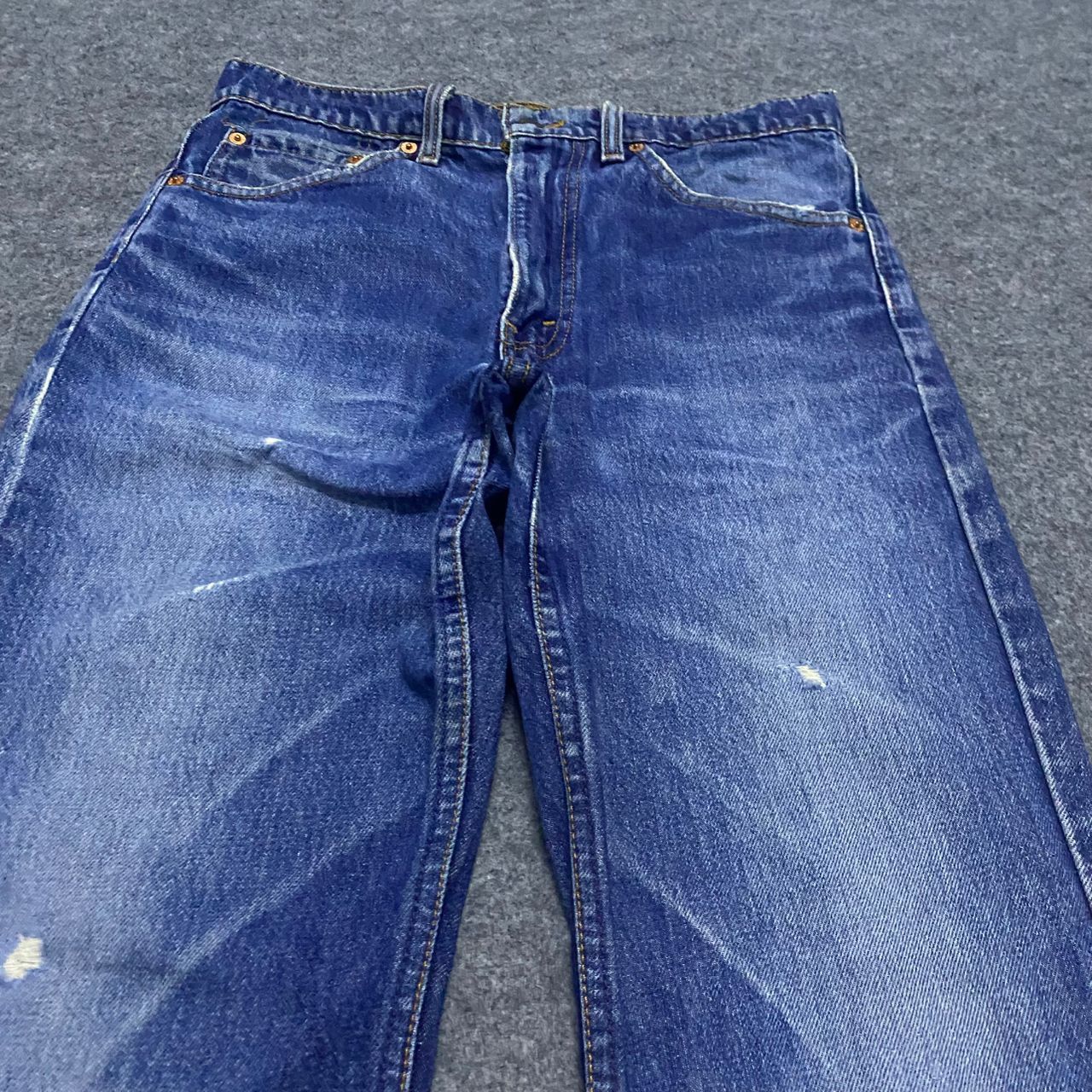 Levi's 💥Flare💥Vintage Levis 501 Distressed denim Size US 30 / EU 46 - 8 Thumbnail