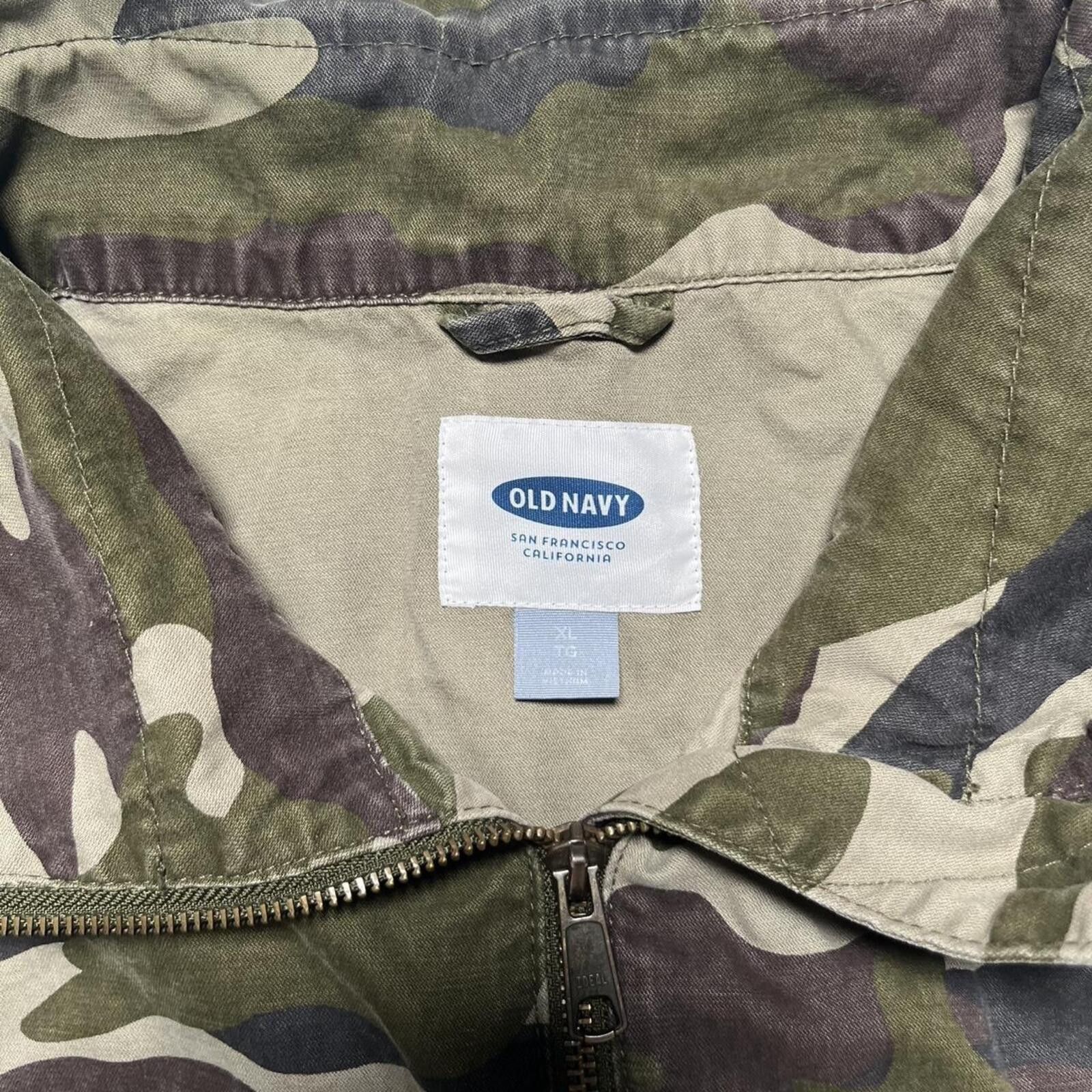Old Navy Old Navy Women’s Camo Long Sleeve Full Zip Field Jacket XL Size XL / US 12-14 / IT 48-50 - 4 Thumbnail