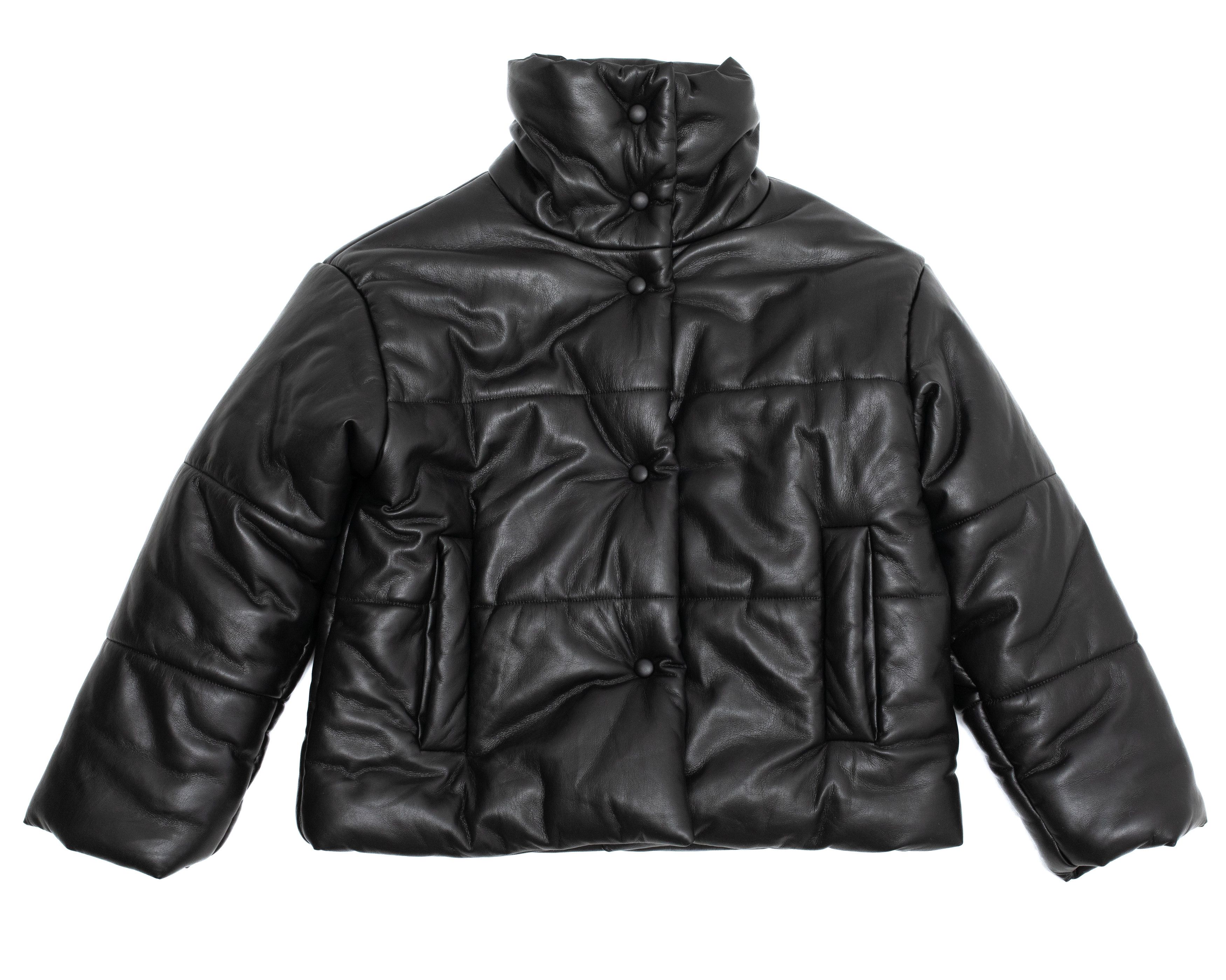 Nanushka NANUSHKA Hide Alt-Leather Puffer Jacket Size S / US 4 / IT 40 - 3 Thumbnail