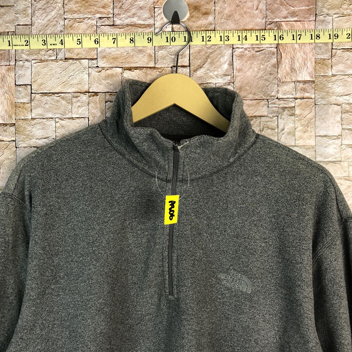 The North Face The North Face Grey fleece Sweater #A806 Size US L / EU 52-54 / 3 - 4 Thumbnail