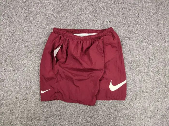 Nike Vintage 90's Nike Shorts Big Logo swoosh casual Streetwear Size US 34 / EU 50 - 4 Thumbnail