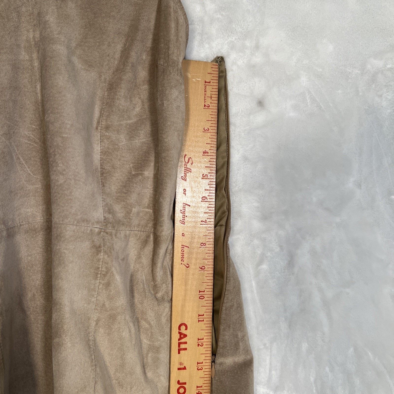 Express Express world brand tan genuine leather sundress size 9/10 Size M / US 6-8 / IT 42-44 - 10 Thumbnail