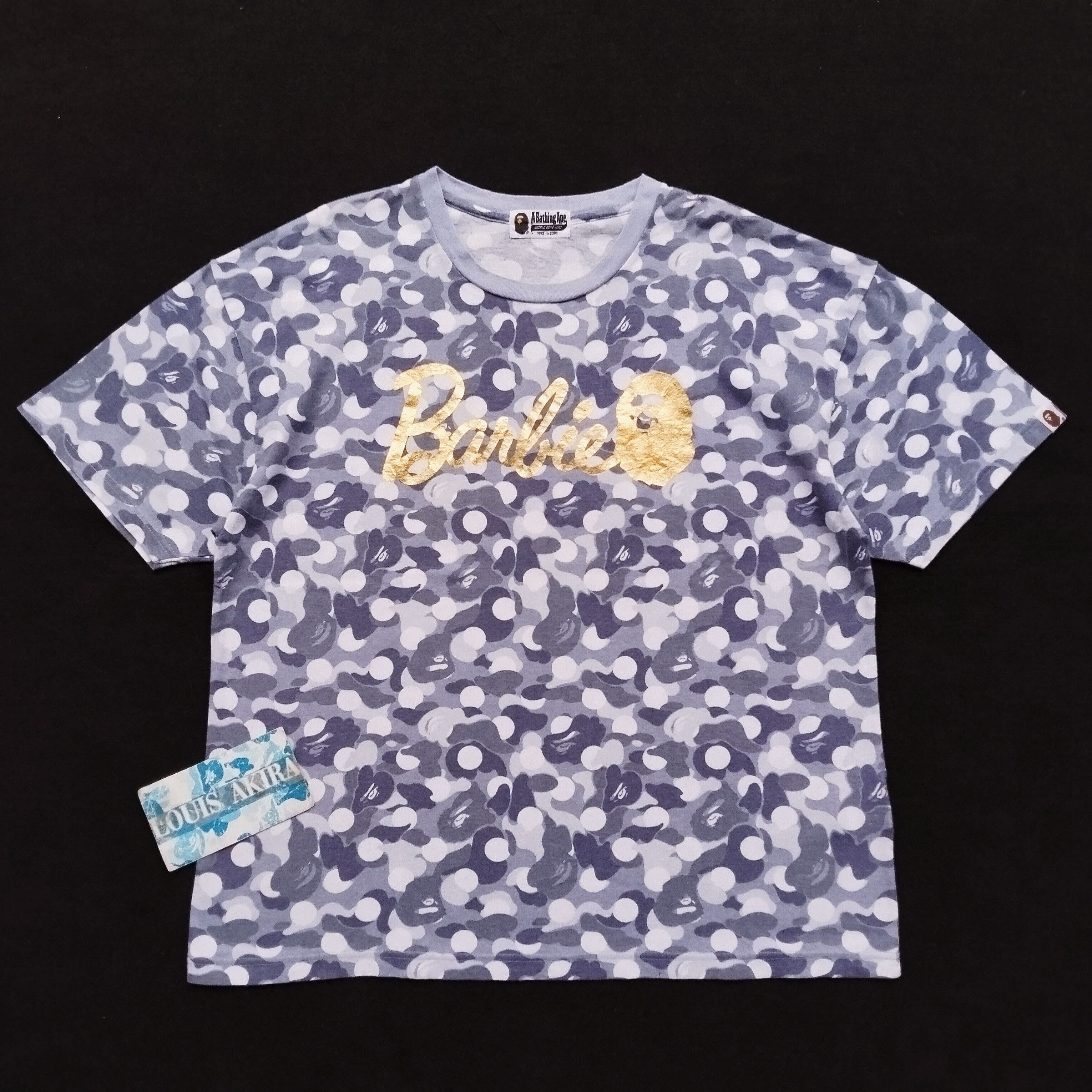Bape 2019 Bape x Barbie Polkadot Camo Tee Size ONE SIZE - 1 Thumbnail