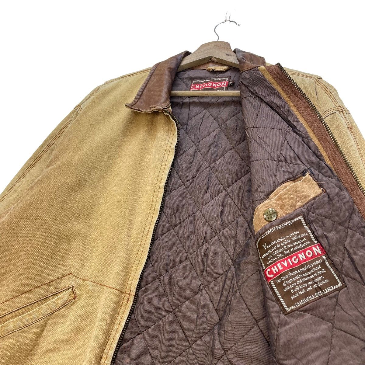 Carhartt 🔥Vintage Chevignon Detroit Duck Canvas Jacket Size US M / EU 48-50 / 2 - 6 Thumbnail