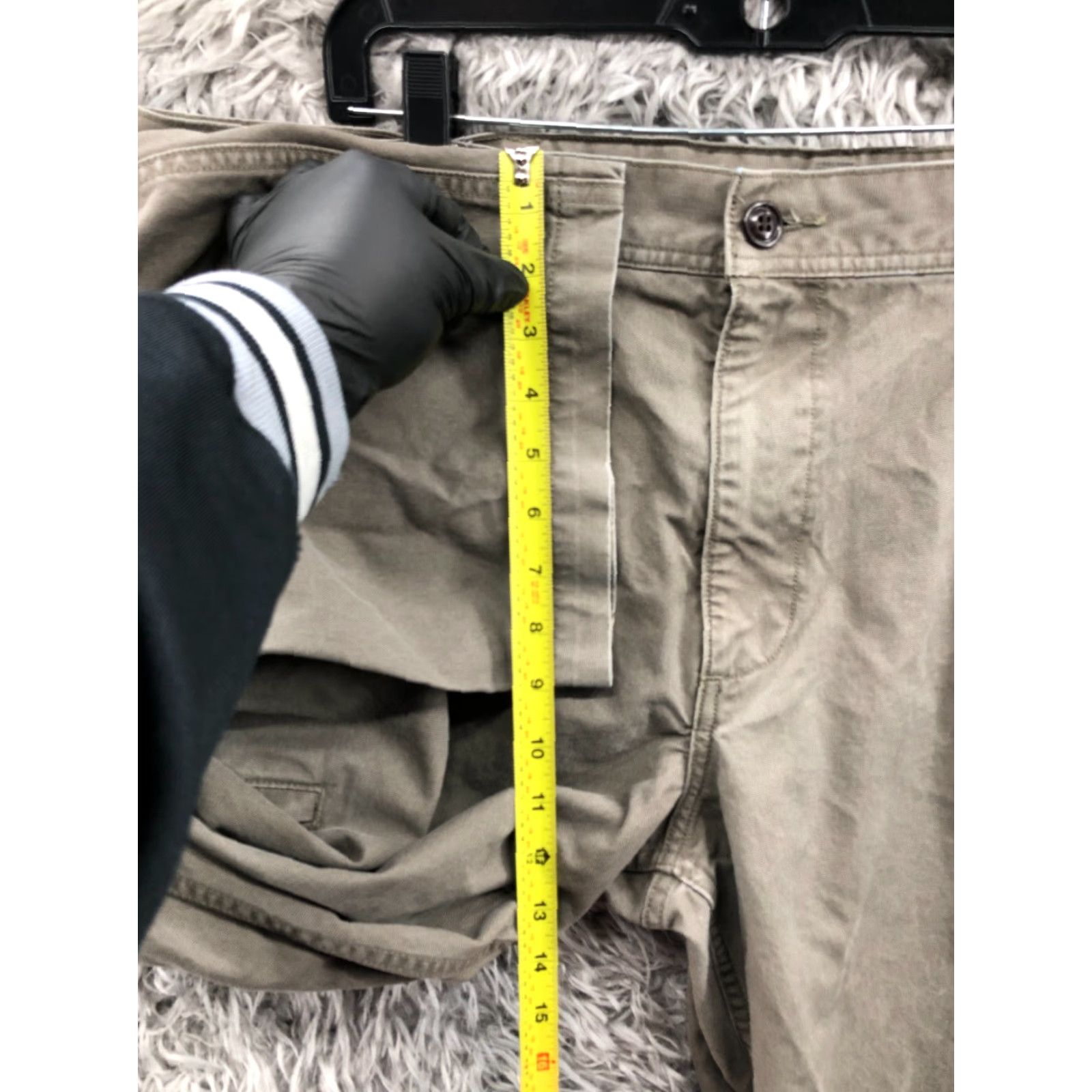Dockers Dockers Crossover Cargo Pants Mens 42x30 Beige Cargo Pocket Flat Front Straight Leg Classic Fit City Logo Size US 42 / EU 58 - 4 Thumbnail
