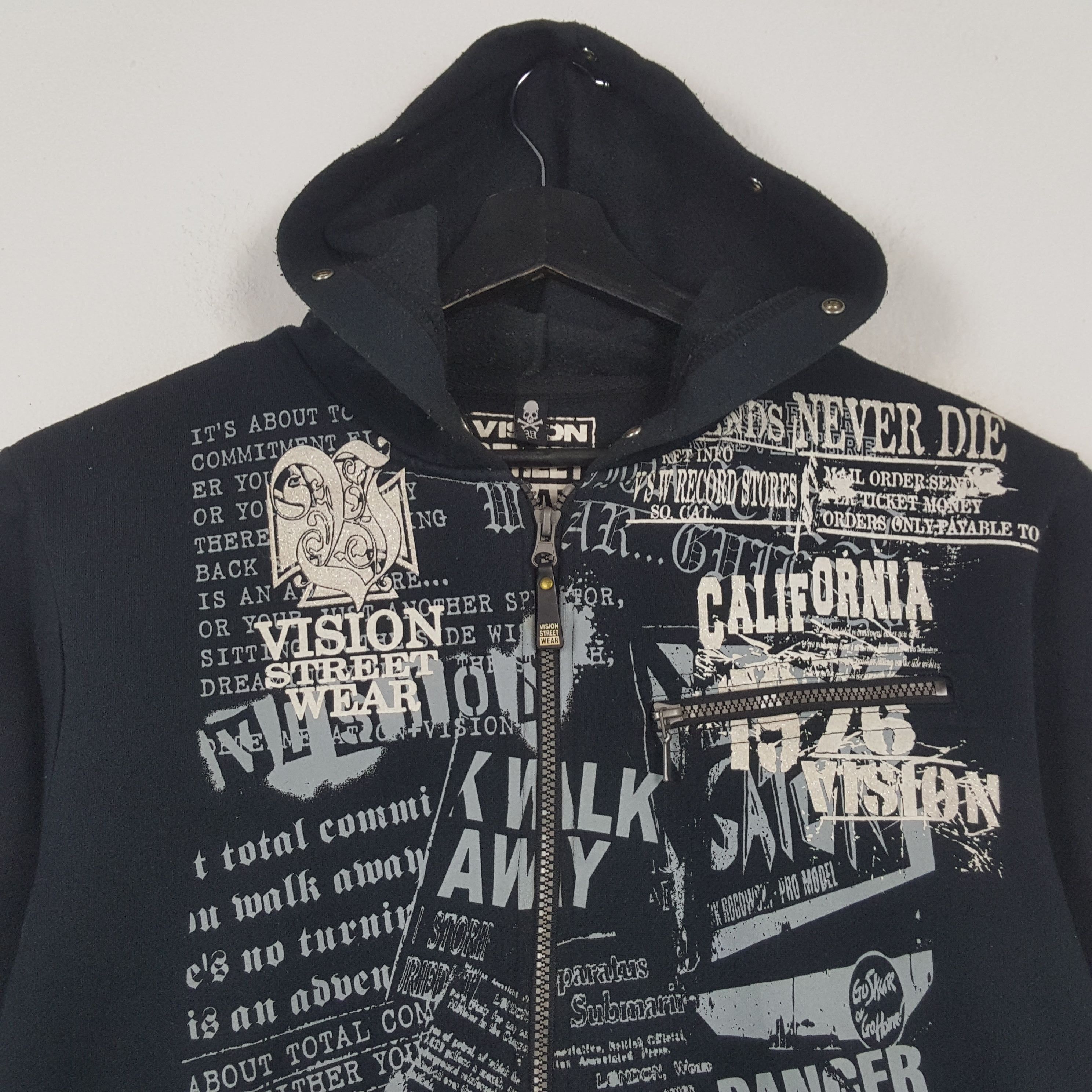 Vision Streetwear VISION STREET WEAR Streetwear Zipper Hoodies C295N16 Size US S / EU 44-46 / 1 - 2 Thumbnail