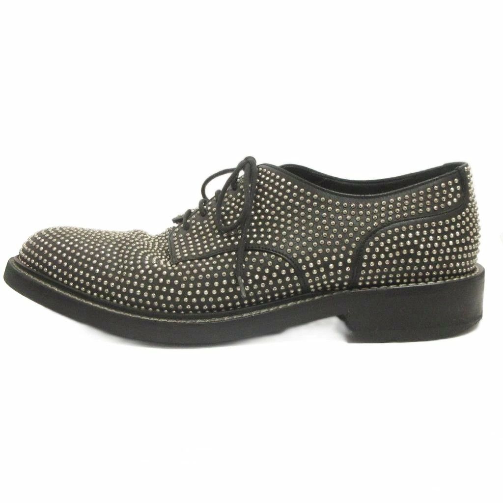 Saint Laurent Paris SAINT LAURENT PARIS Studded Derby Shoes Black 44 Size US 11 / EU 44 - 2 Thumbnail