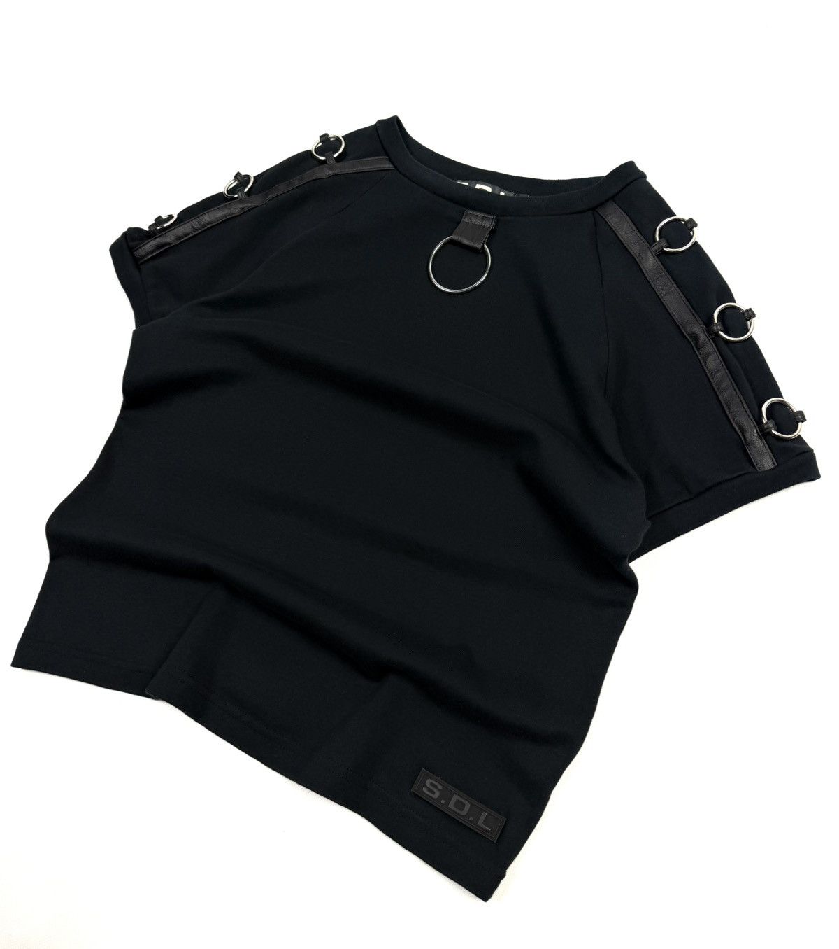 Japanese Brand S.D.L Avant Garde Gothic Ring Strap Top Japan Cyber Punk Size L / US 10 / IT 46 - 2 Thumbnail