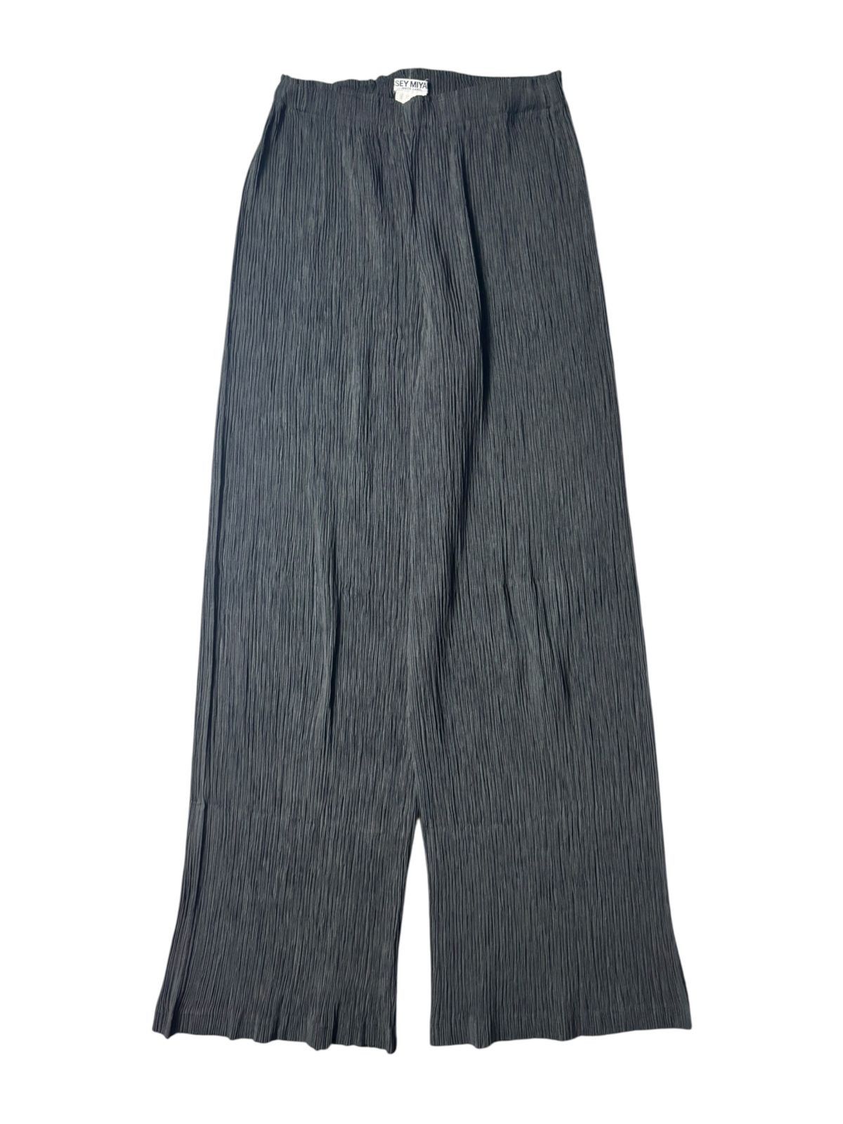 Issey Miyake AW2004 Issey Miyake White Label Pleated Baggy Pants Size US 31 - 1 Thumbnail