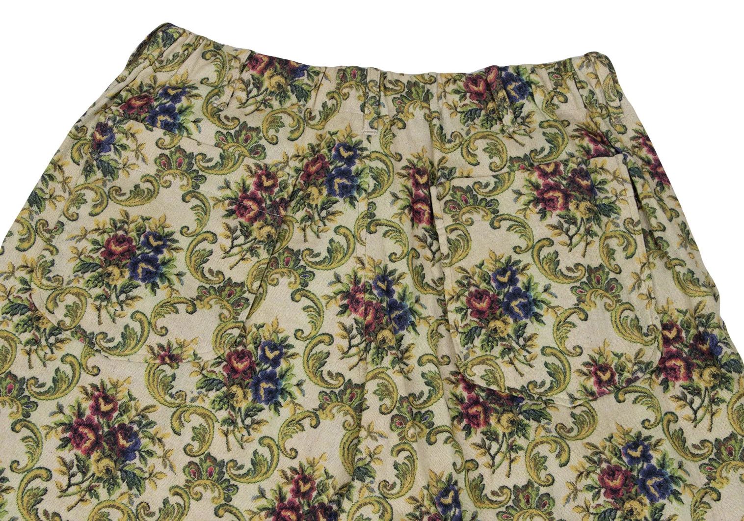 Yohji Yamamoto Yohji Yamamoto Cotton Floral Print Wide Pants Size US 32 / EU 48 - 10 Thumbnail