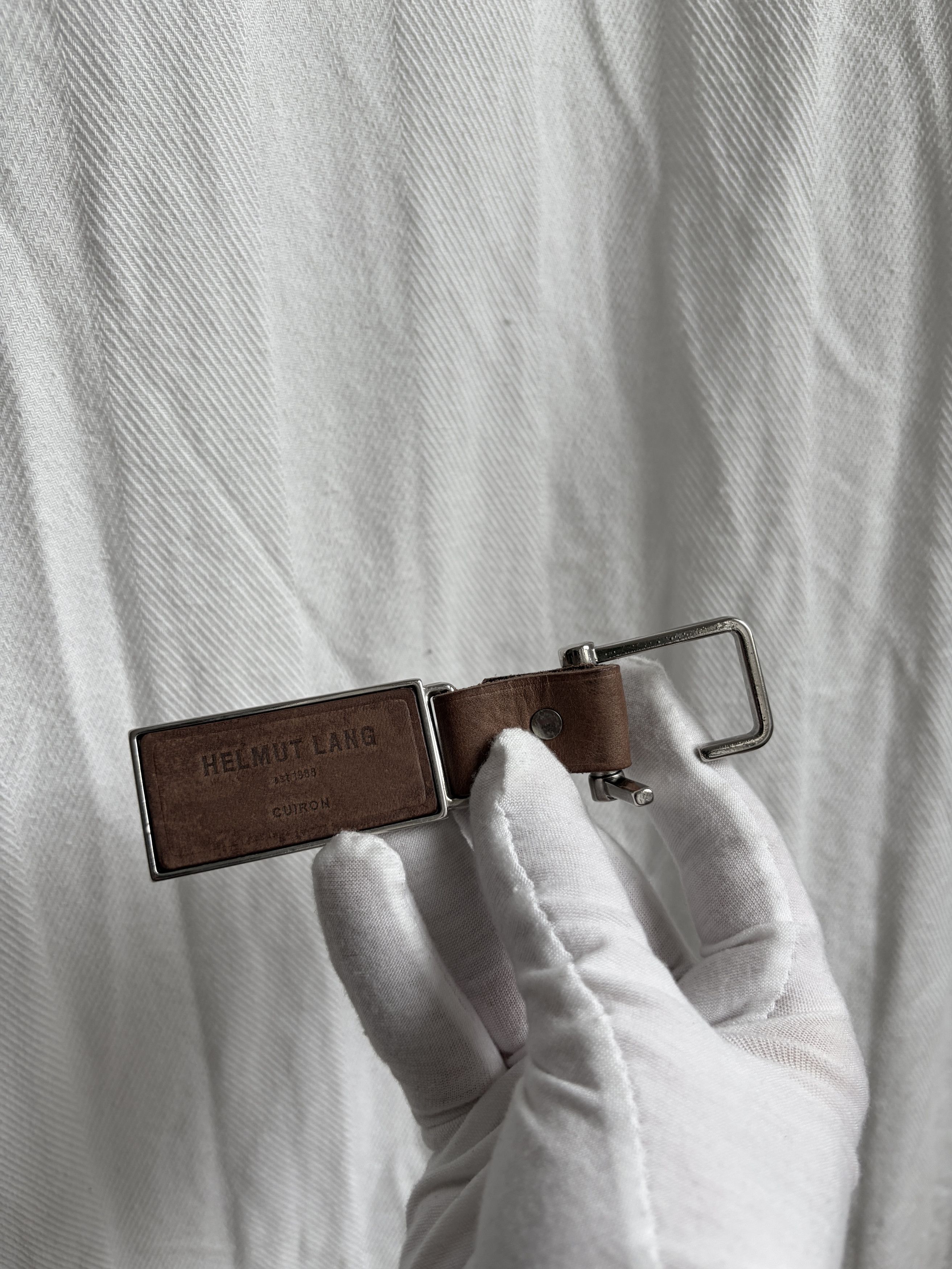 Helmut Lang 2000s Leather Key Chain Size ONE SIZE - 5 Thumbnail