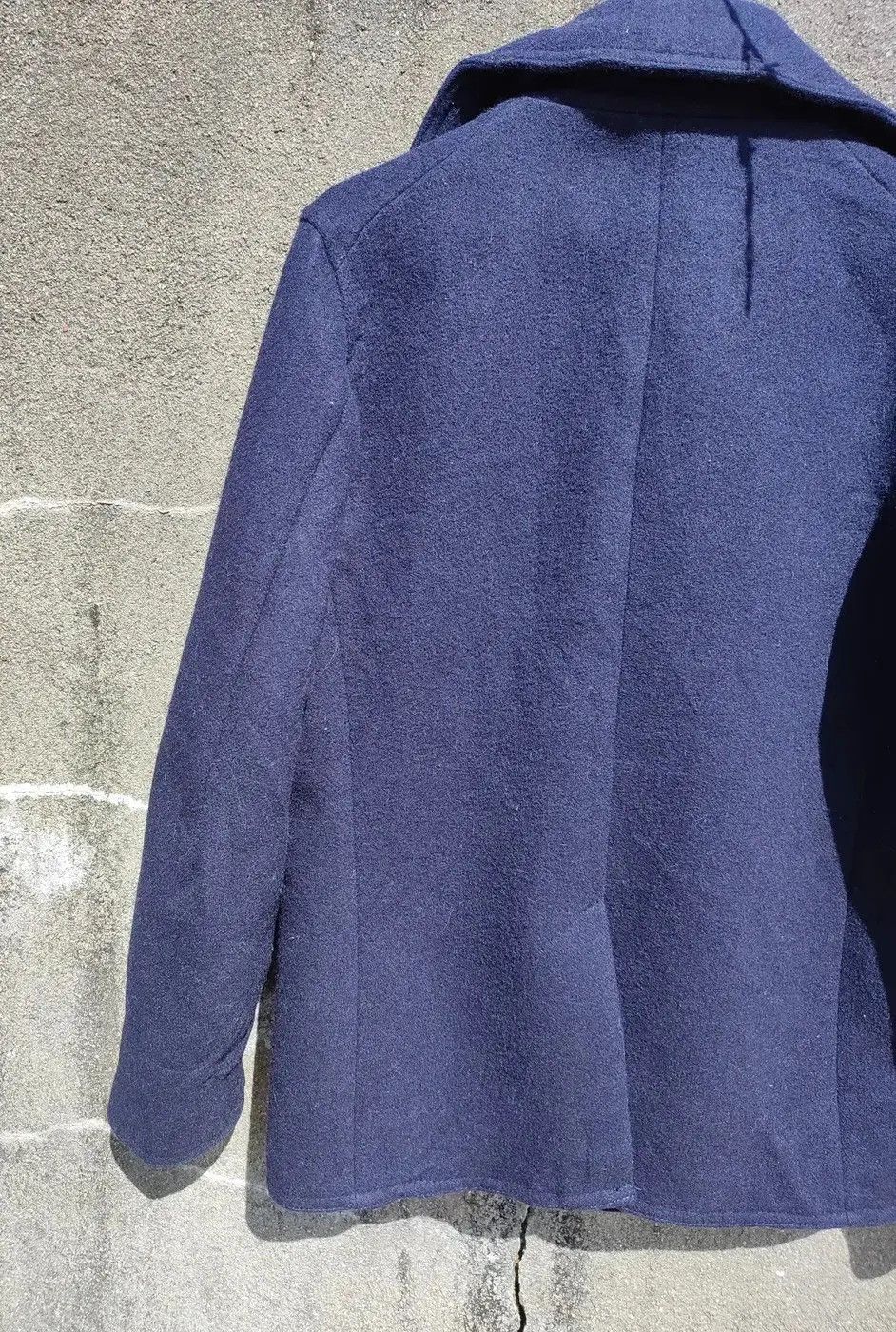Vintage Vintage Harvard Navy Peacoat – Wool Blend Double Breasted Size US M / EU 48-50 / 2 - 13 Thumbnail
