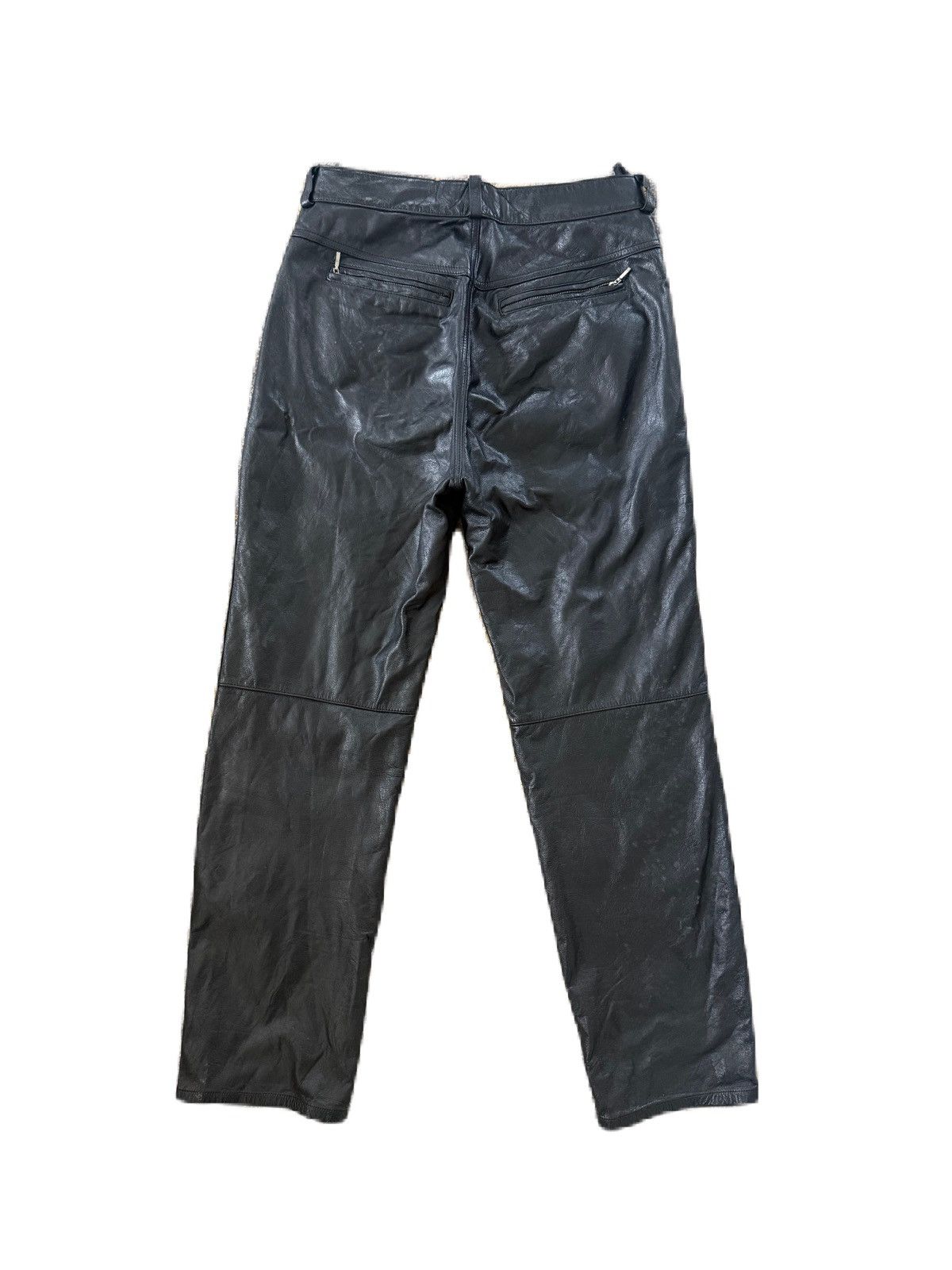 Kadoya Japan Art Brand Hedi Slimane Style Biker Moto Real Leather Size US 30 / EU 46 - 3 Thumbnail