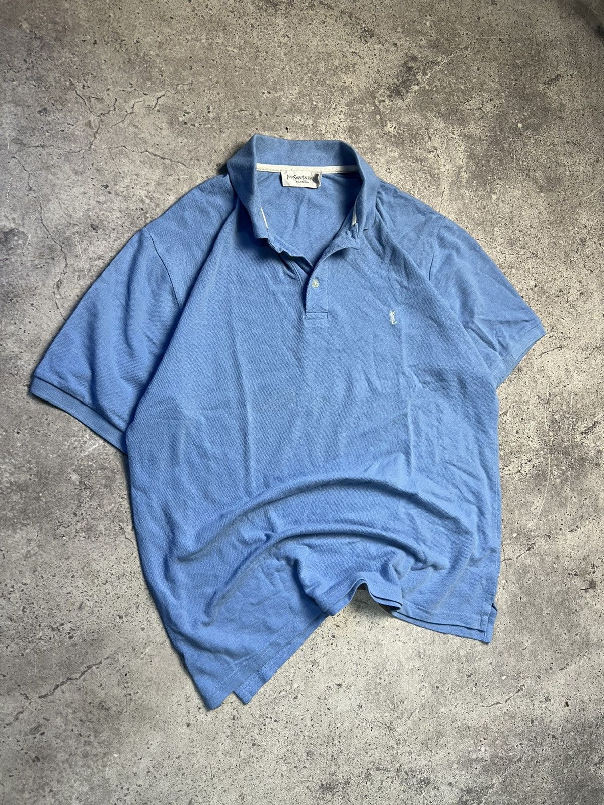 Yves Saint Laurent Vintage Yves Saint Lauren YSL Polo Old Money Style Y2K Size US L / EU 52-54 / 3 - 2 Thumbnail