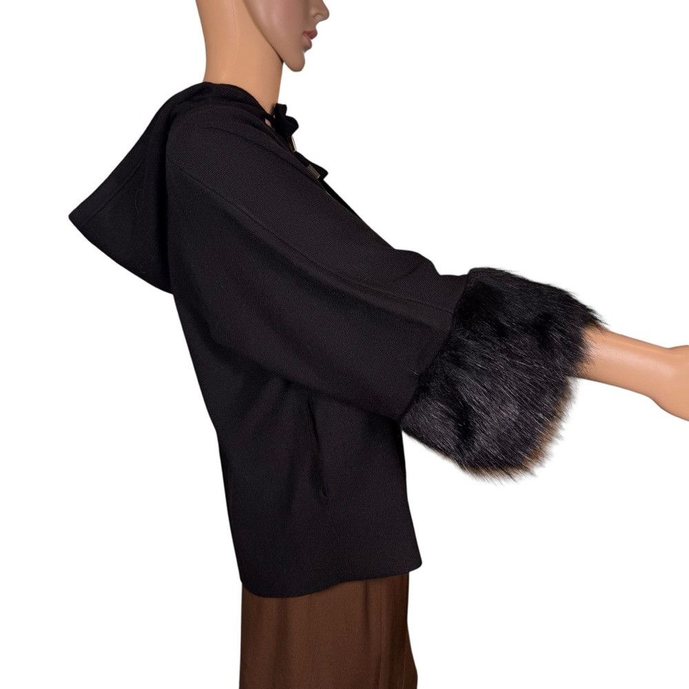 Chicos New Chico's Luxe Cashmere Blend Faux Fur Sweater Size 1 US Size M / US 6-8 / IT 42-44 - 5 Thumbnail