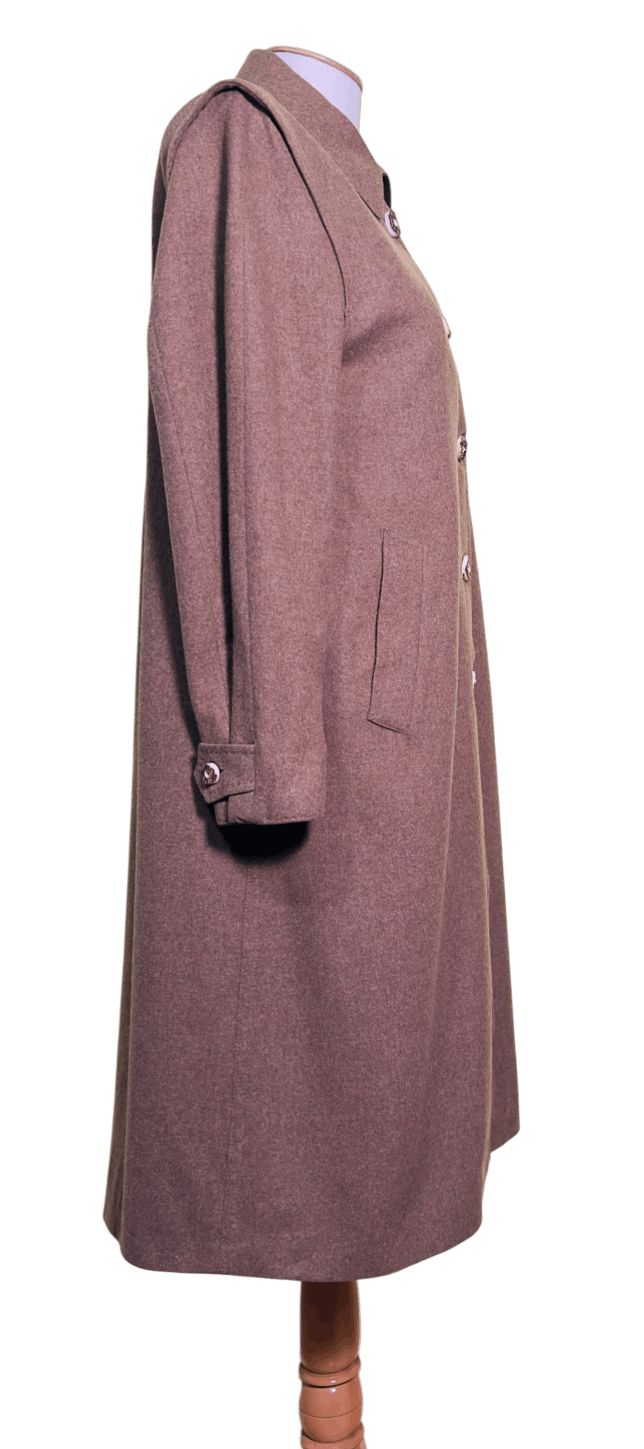 Vintage Habsburg wool brown coat Size M / US 6-8 / IT 42-44 - 3 Thumbnail
