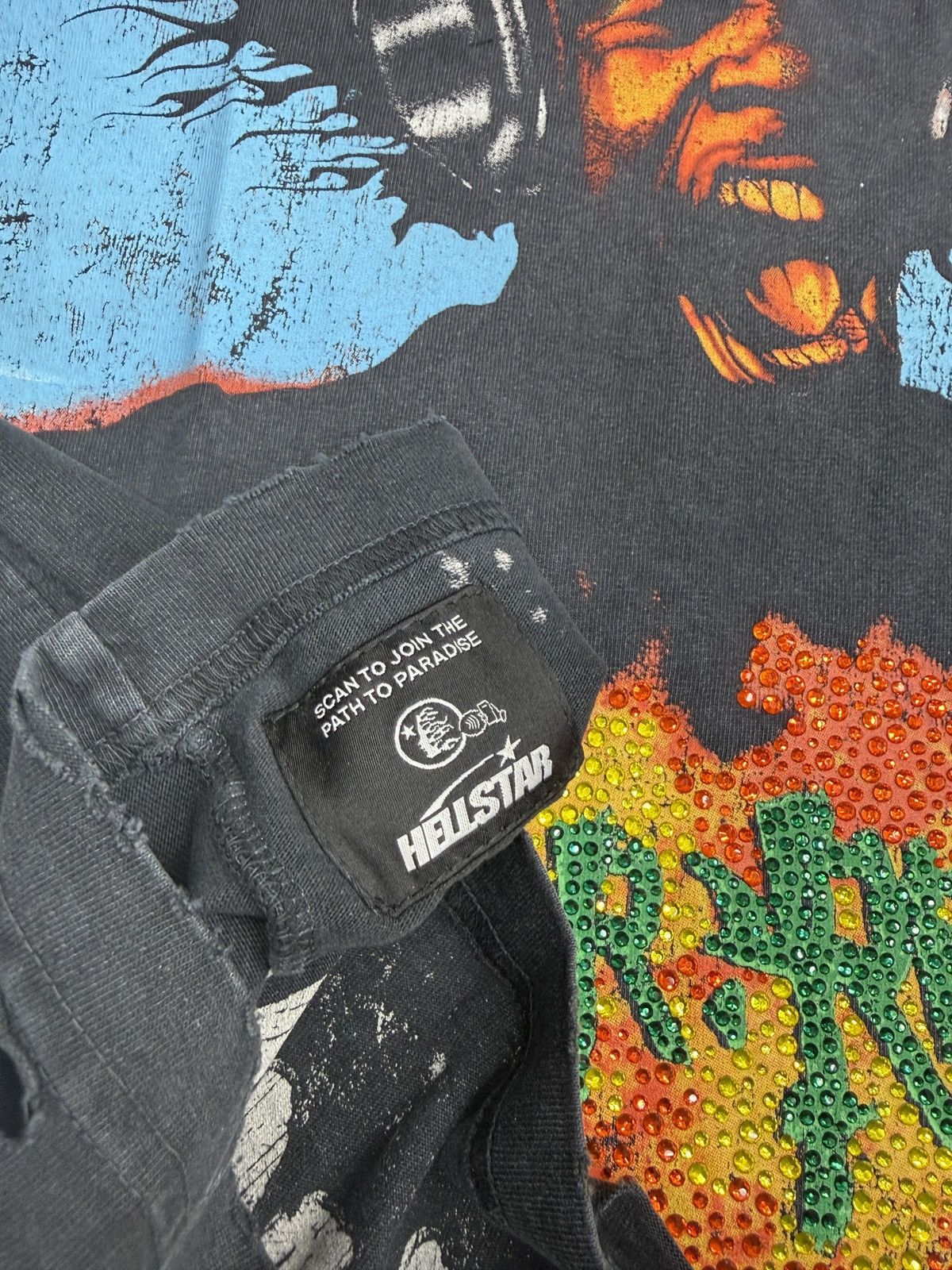 HELLSTAR Hellstar Headphones T-shirt Size US L / EU 52-54 / 3 - 10 Thumbnail