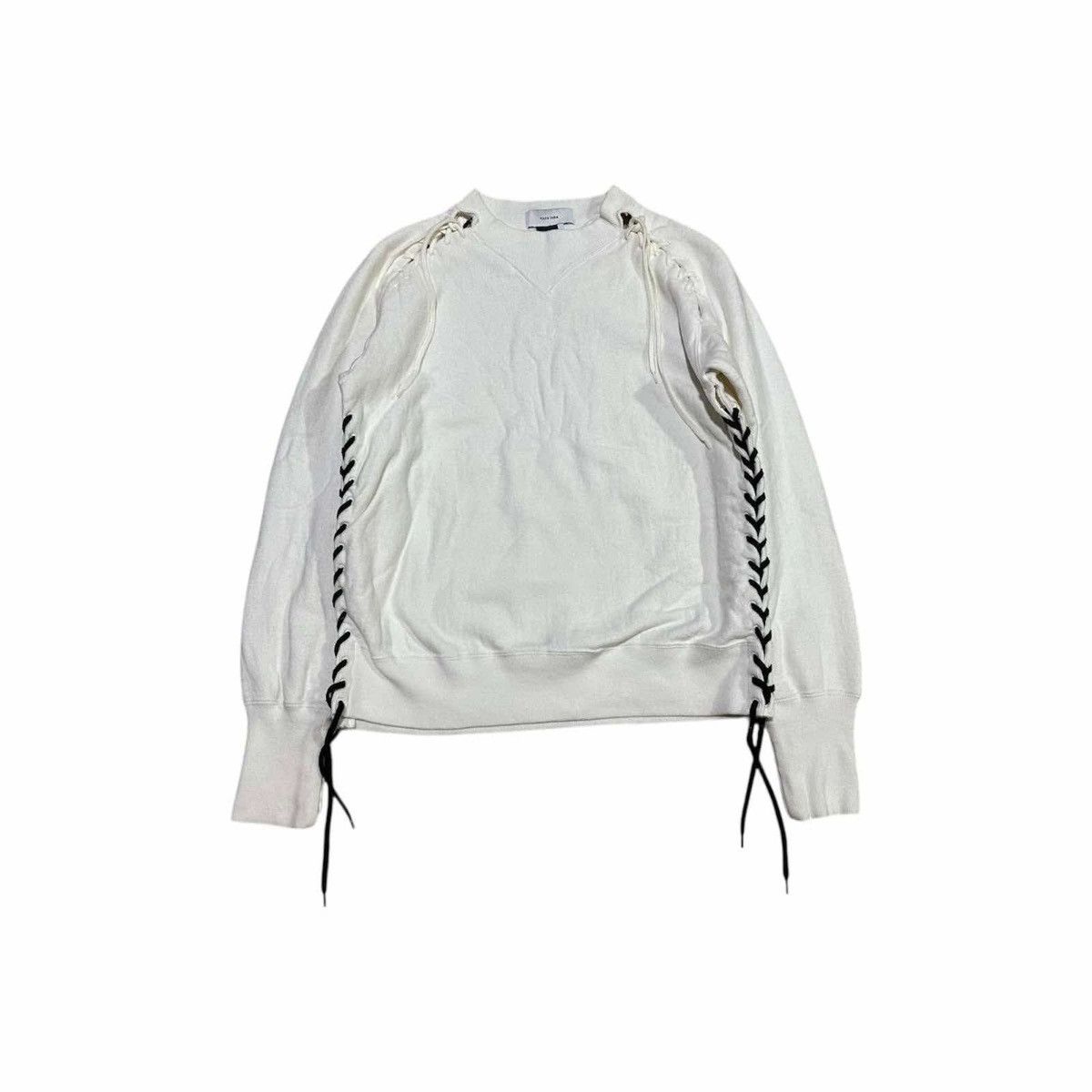 Facetasm 🔥Rare Archived Facetasm Laces Up Sweatshirt Size US M / EU 48-50 / 2 - 1 Thumbnail