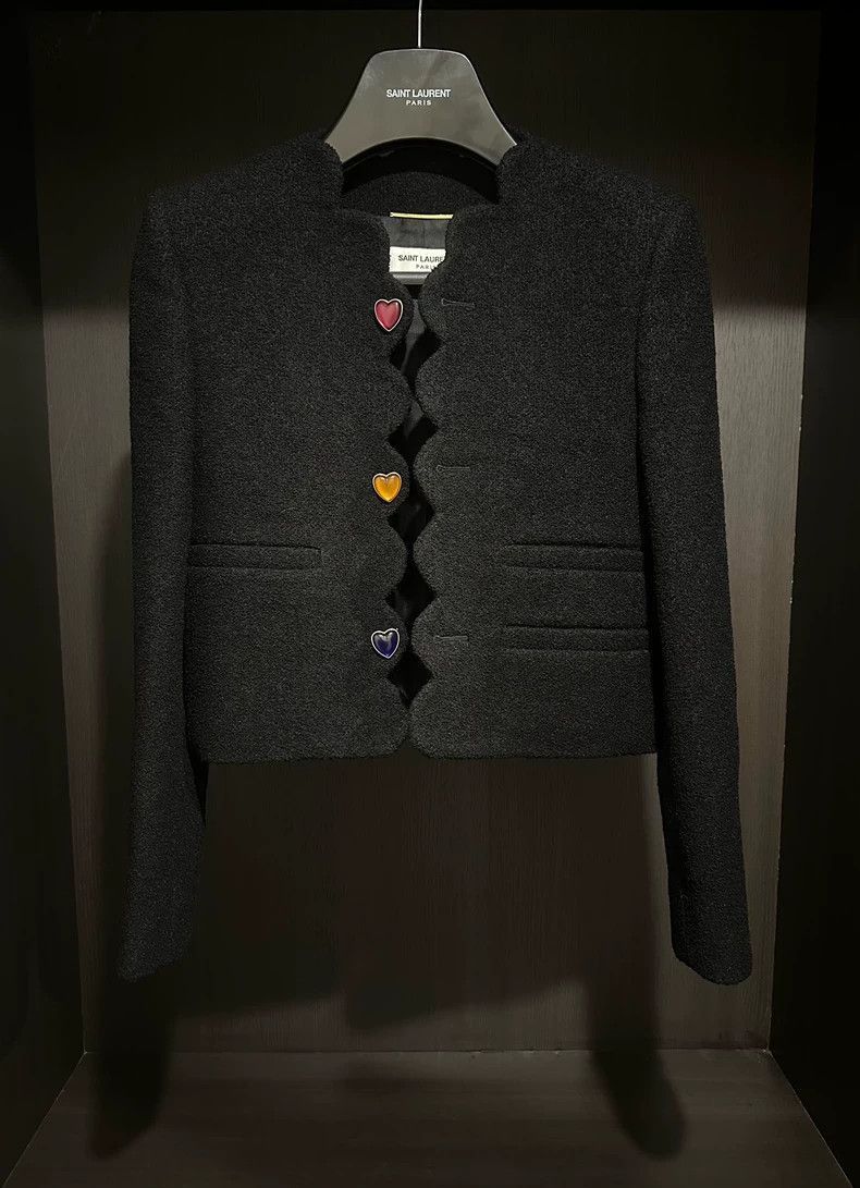 Saint Laurent Love Heart Jacket Women's-2506