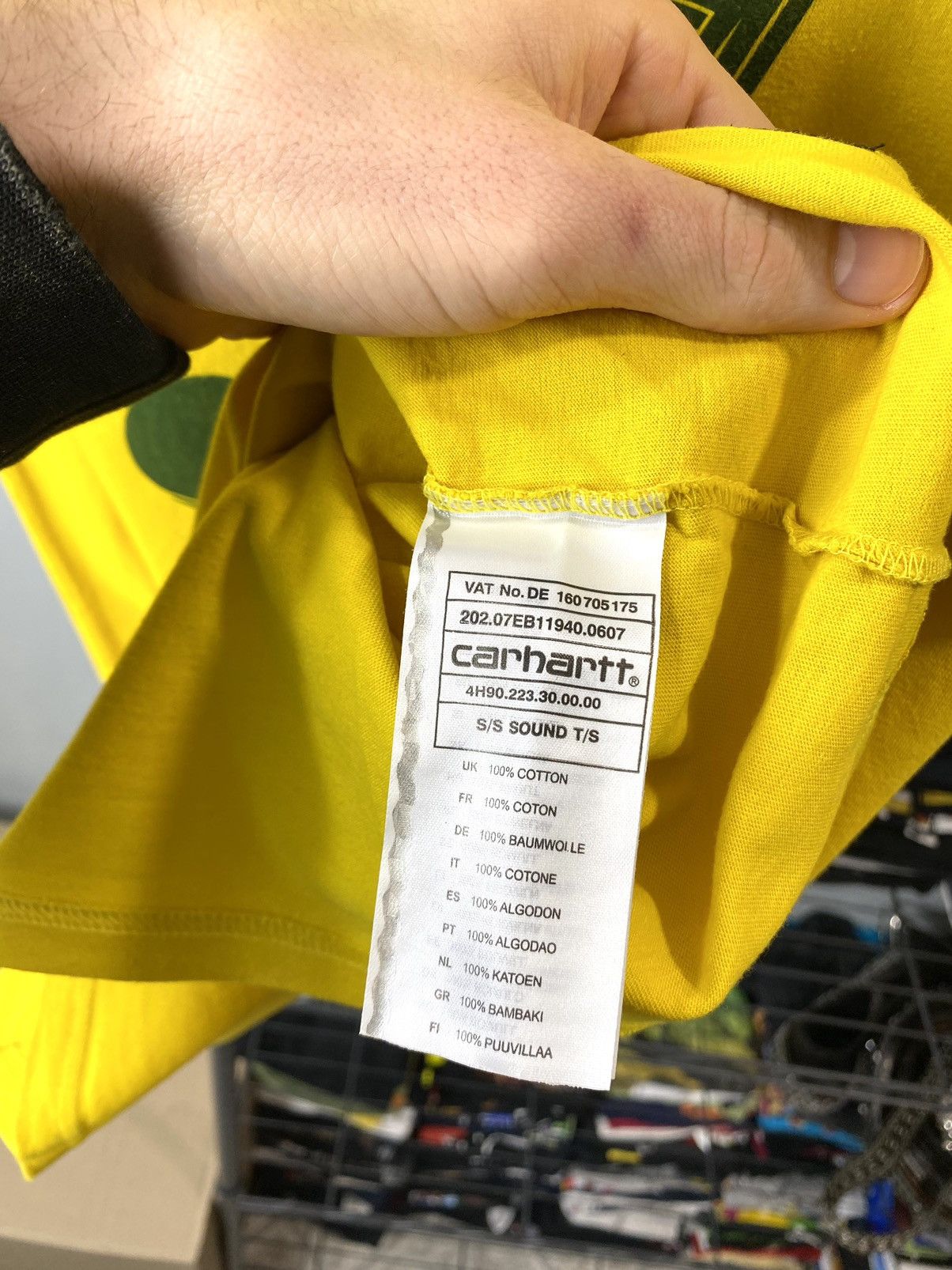 Carhartt Y2K Vintage Carhartt Stereo Sounds T Shirt Size US L / EU 52-54 / 3 - 7 Thumbnail