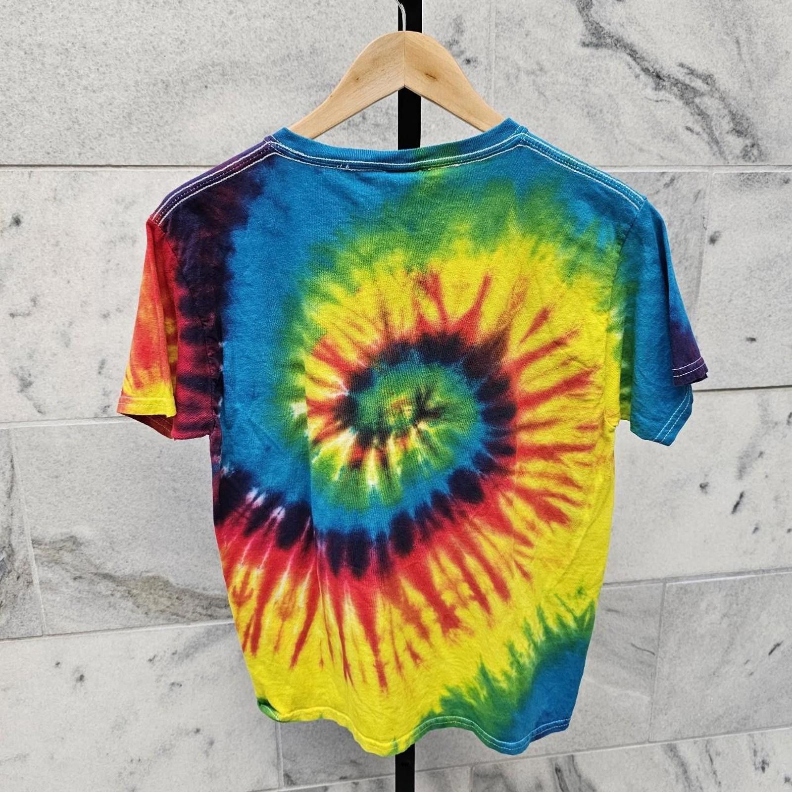 Other Kid's Multicolored Handmade Tie-Dye T-shirt Size US XXS / EU 40 - 4 Thumbnail