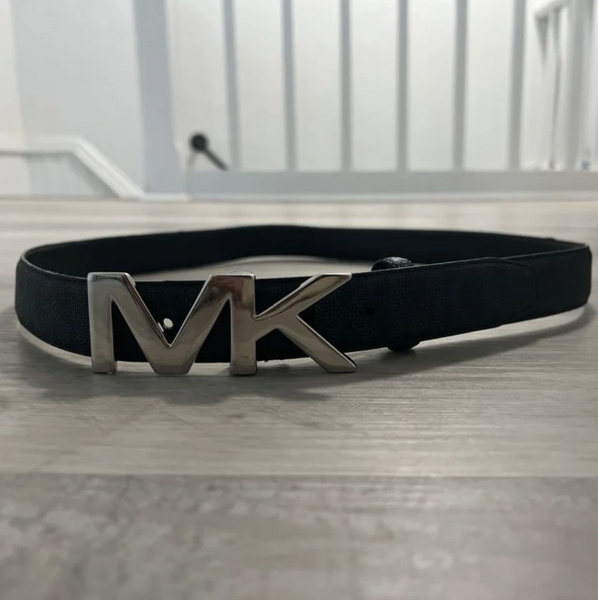 Michael Kors Micheal Kors Logo Belt Size 38 - 2 Thumbnail